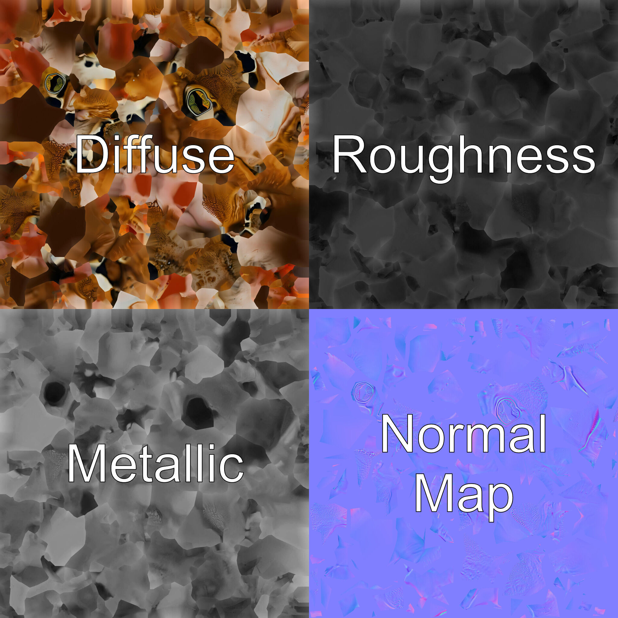 Realistic Tropical Frog 3D Model with High-Quality Textures Low-poly 3D model_1