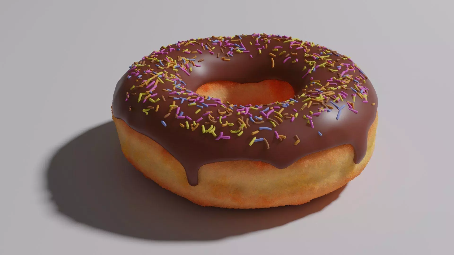 Doughnut 3D model_0