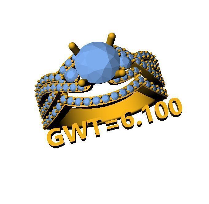 FASION RING 3D model_2