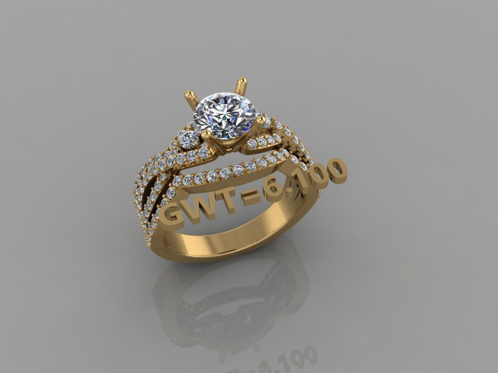 FASION RING 3D model_3