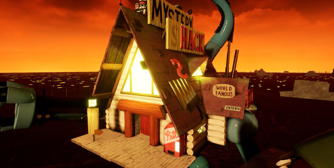 Gravity Falls Shacktron 3D Model Low-poly 3D model_4