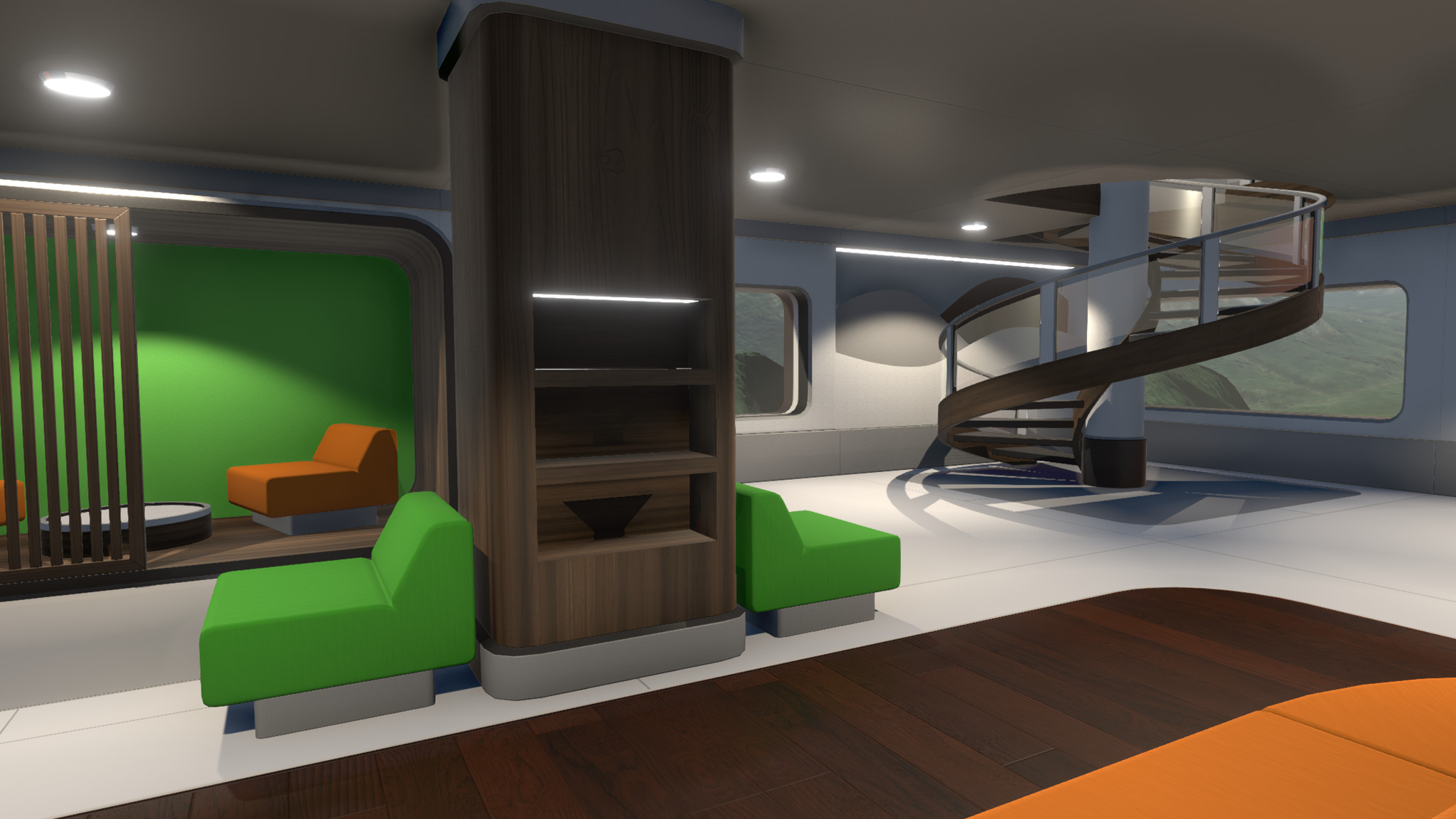 3D Showroom Level Kit Vol 15 Low-poly 3D model_9