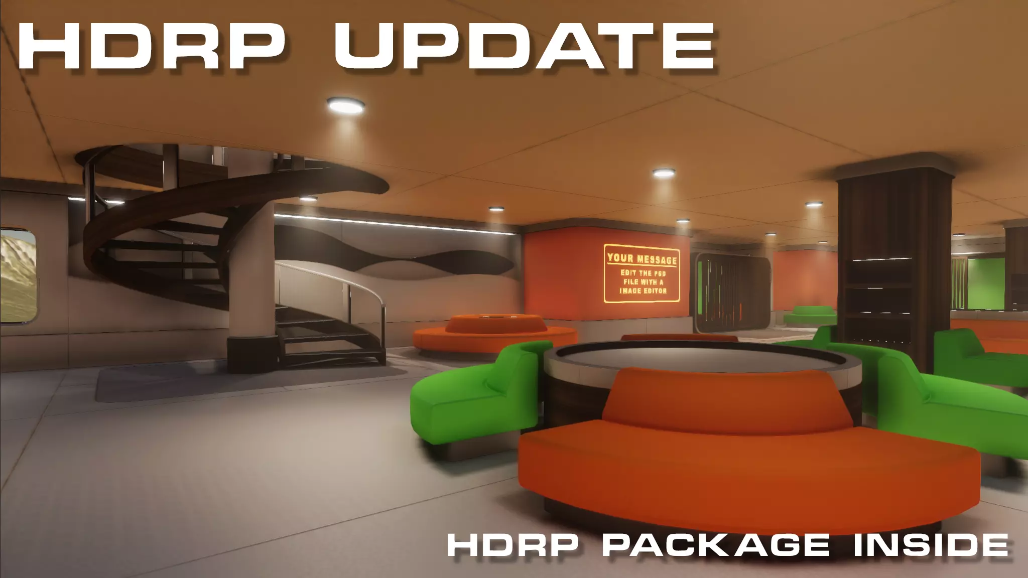 3D Showroom Level Kit Vol 15 Low-poly 3D model_0