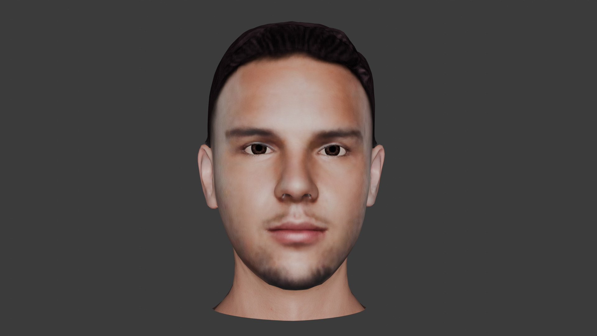 Calvin Verdonk - Indonesian Footbal player 3D model_6