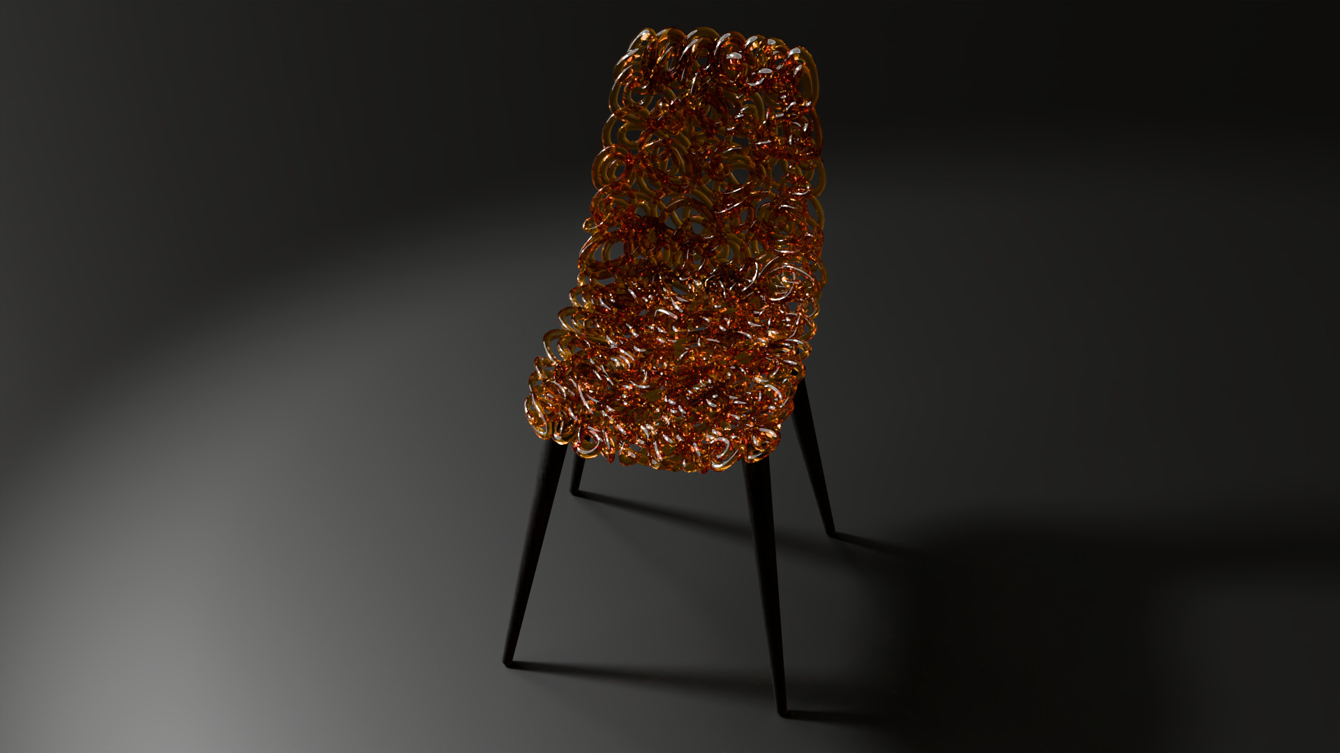 Gina chair 3D model_3