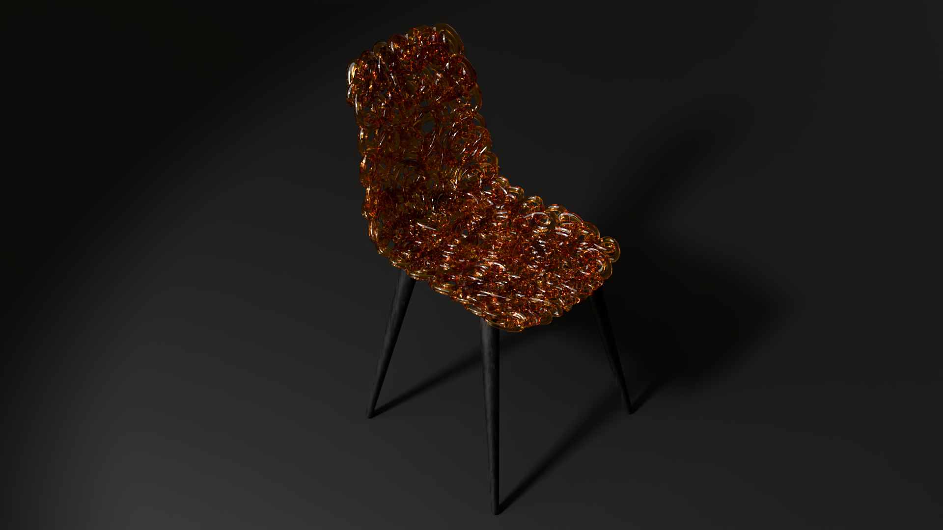 Gina chair 3D model_1