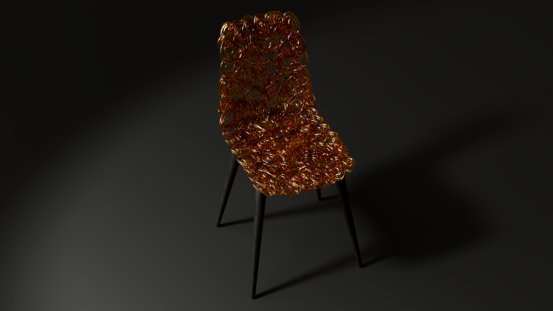 Gina chair 3D model_2