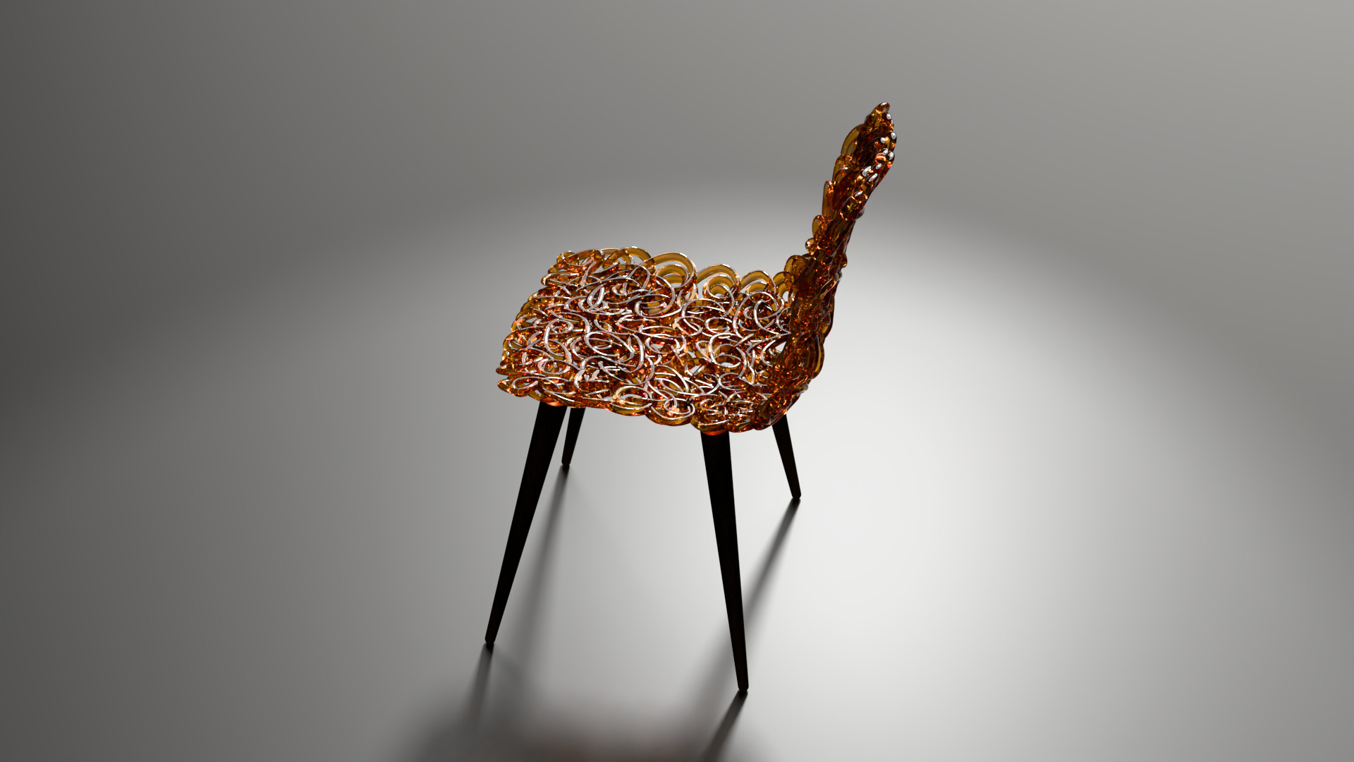 Gina chair 3D model_5