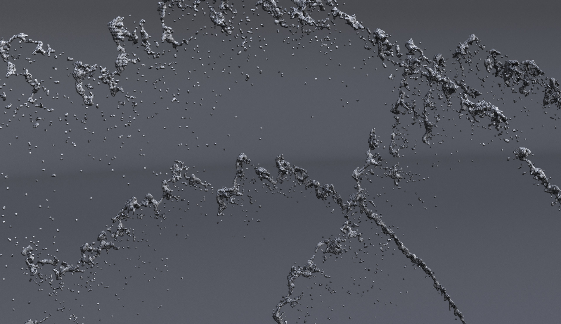 Six Animated Fountains 3D model_6