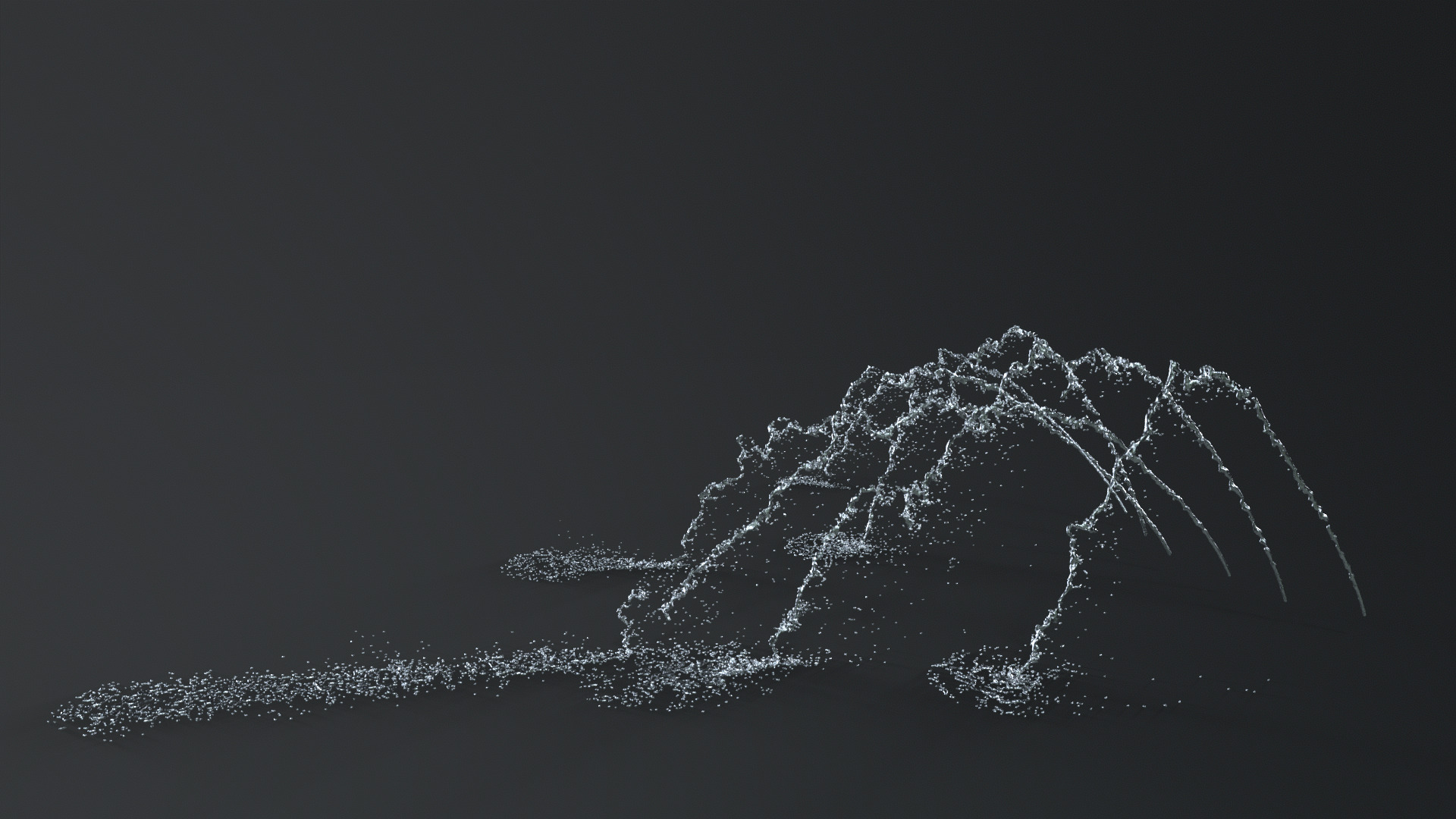 Six Animated Fountains 3D model_11