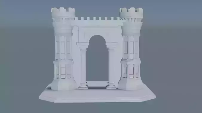 Gatehouse 3D print model