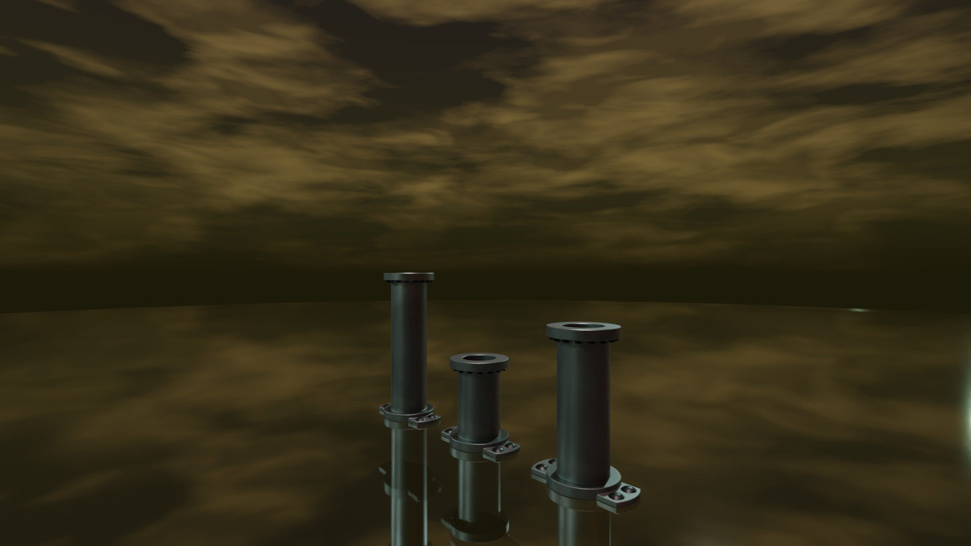 STEAMPUNK PIPES PACK - RogueFilmProductions Low-poly 3D model_5