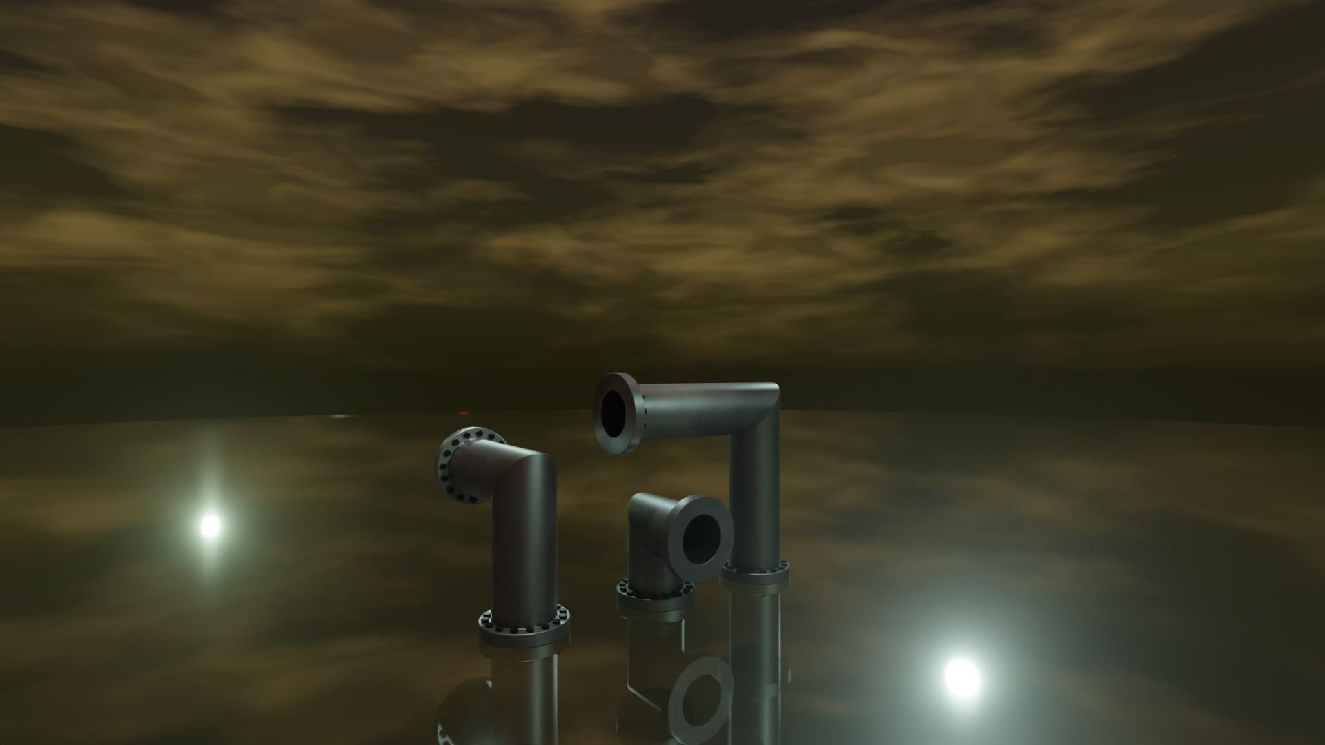 STEAMPUNK PIPES PACK - RogueFilmProductions Low-poly 3D model_23