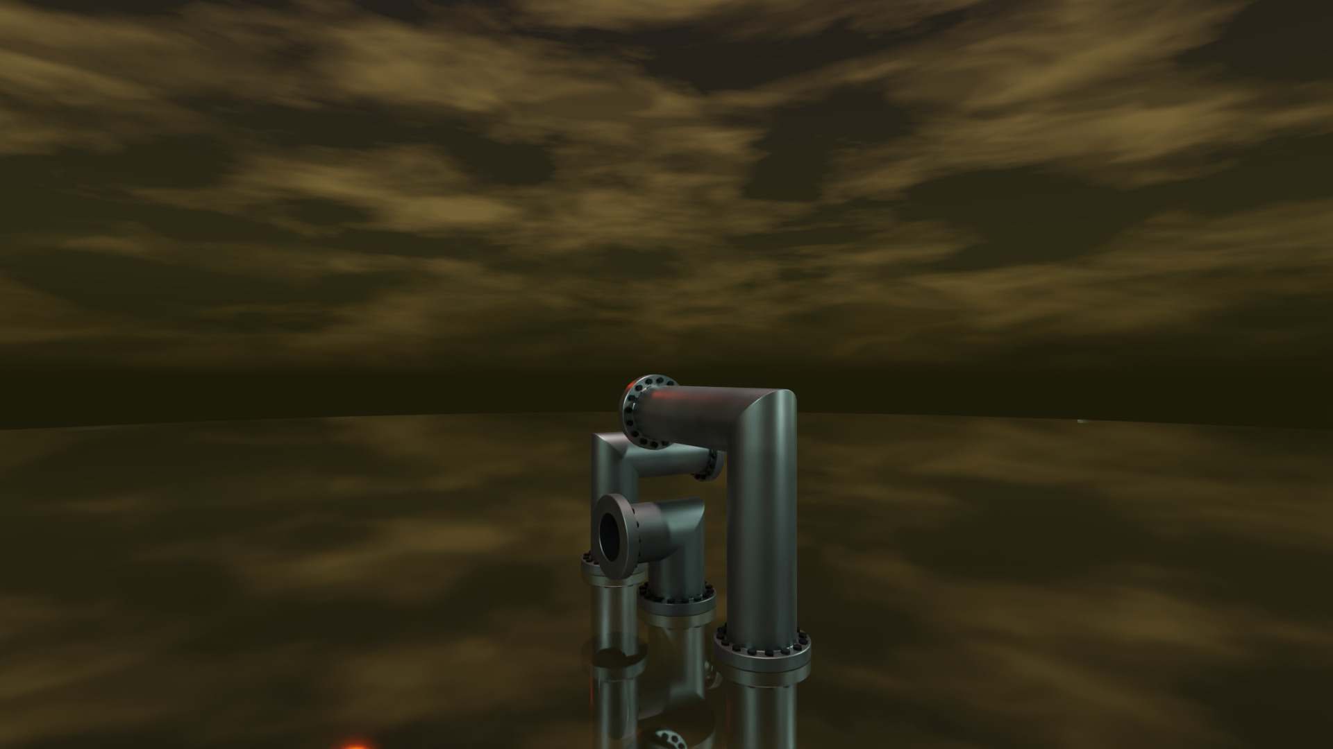 STEAMPUNK PIPES PACK - RogueFilmProductions Low-poly 3D model_25