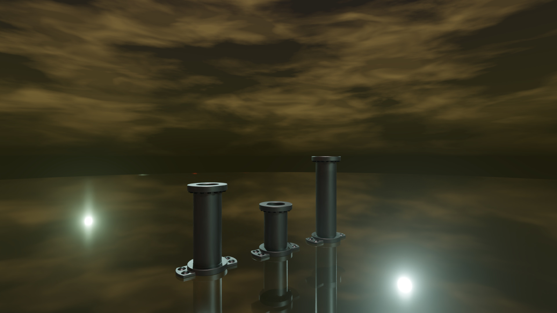 STEAMPUNK PIPES PACK - RogueFilmProductions Low-poly 3D model_7