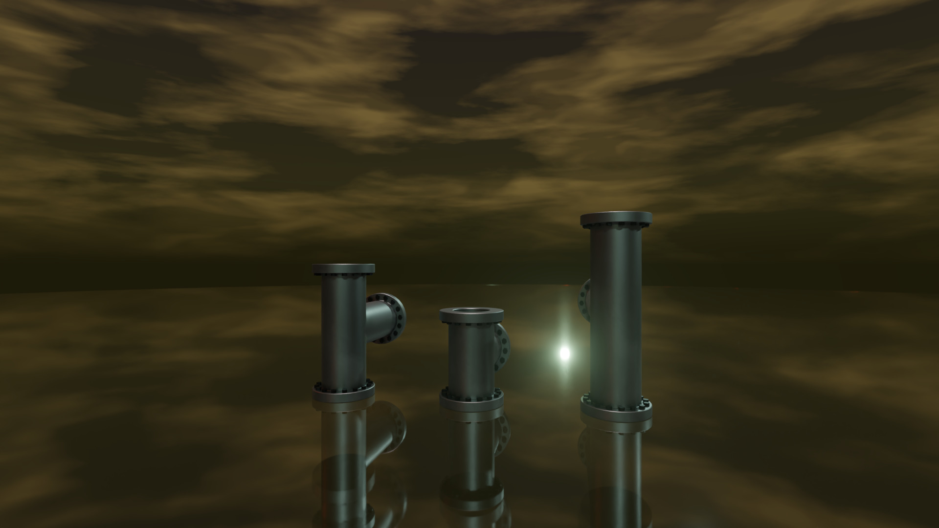 STEAMPUNK PIPES PACK - RogueFilmProductions Low-poly 3D model_32