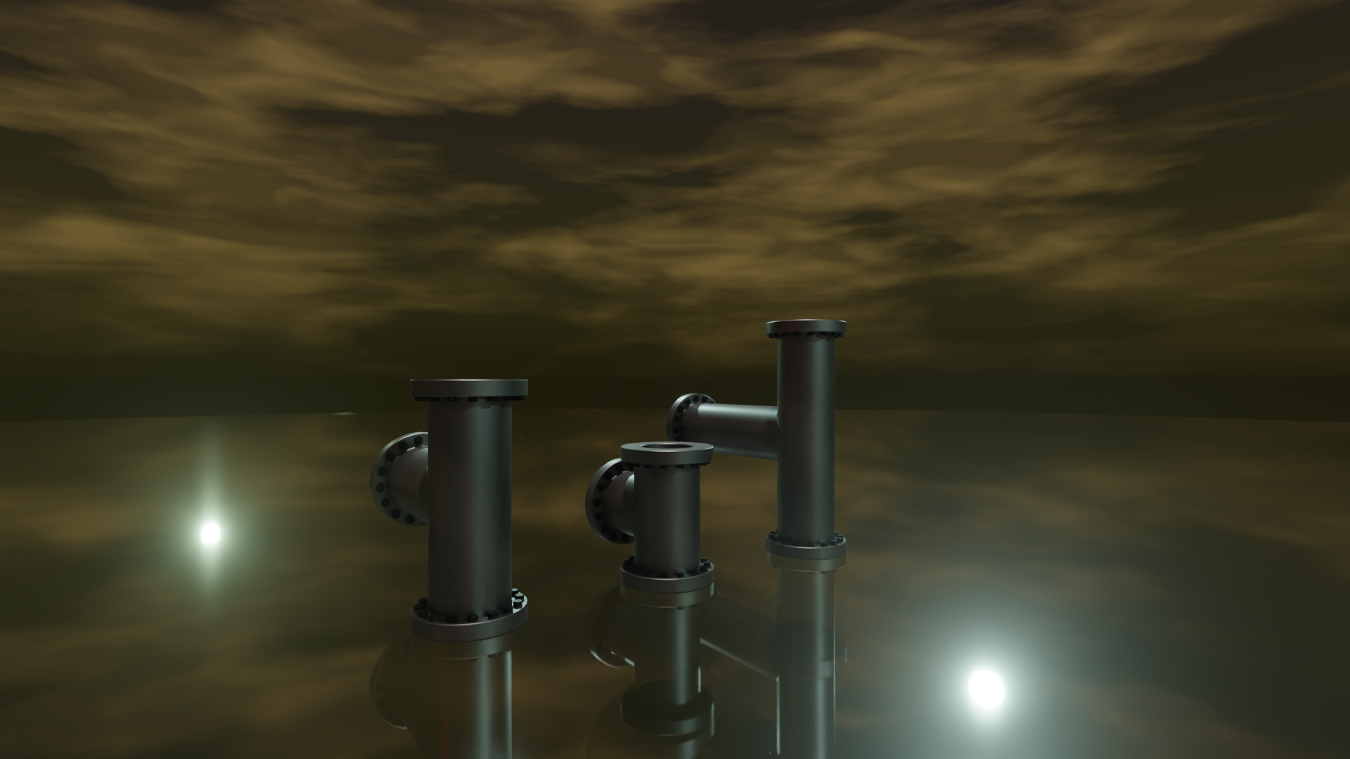STEAMPUNK PIPES PACK - RogueFilmProductions Low-poly 3D model_31