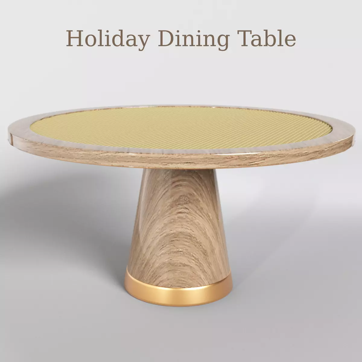 table dining table holiday table Free 3D model
