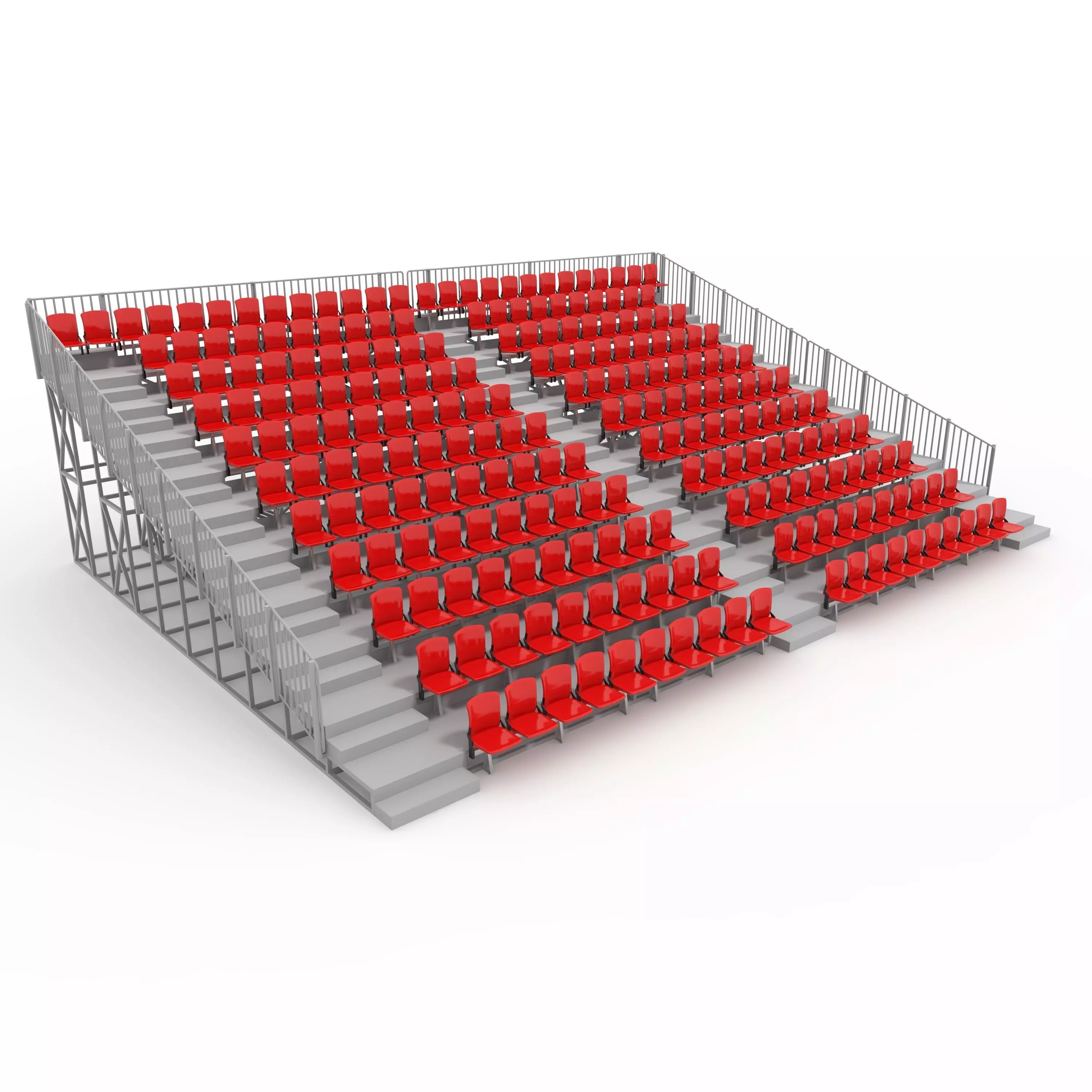 Bleachers 31 3D model_0