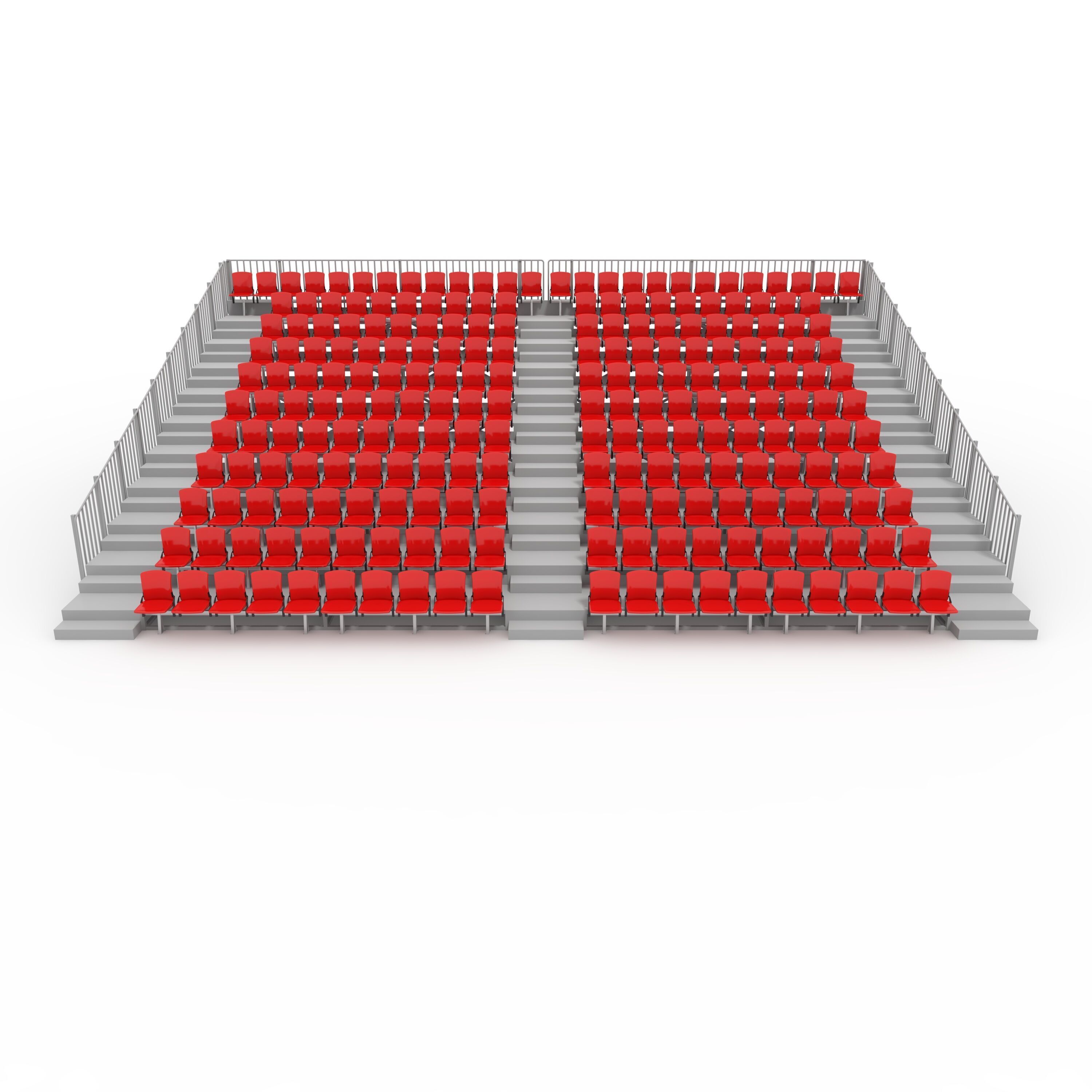 Bleachers 31 3D model_2