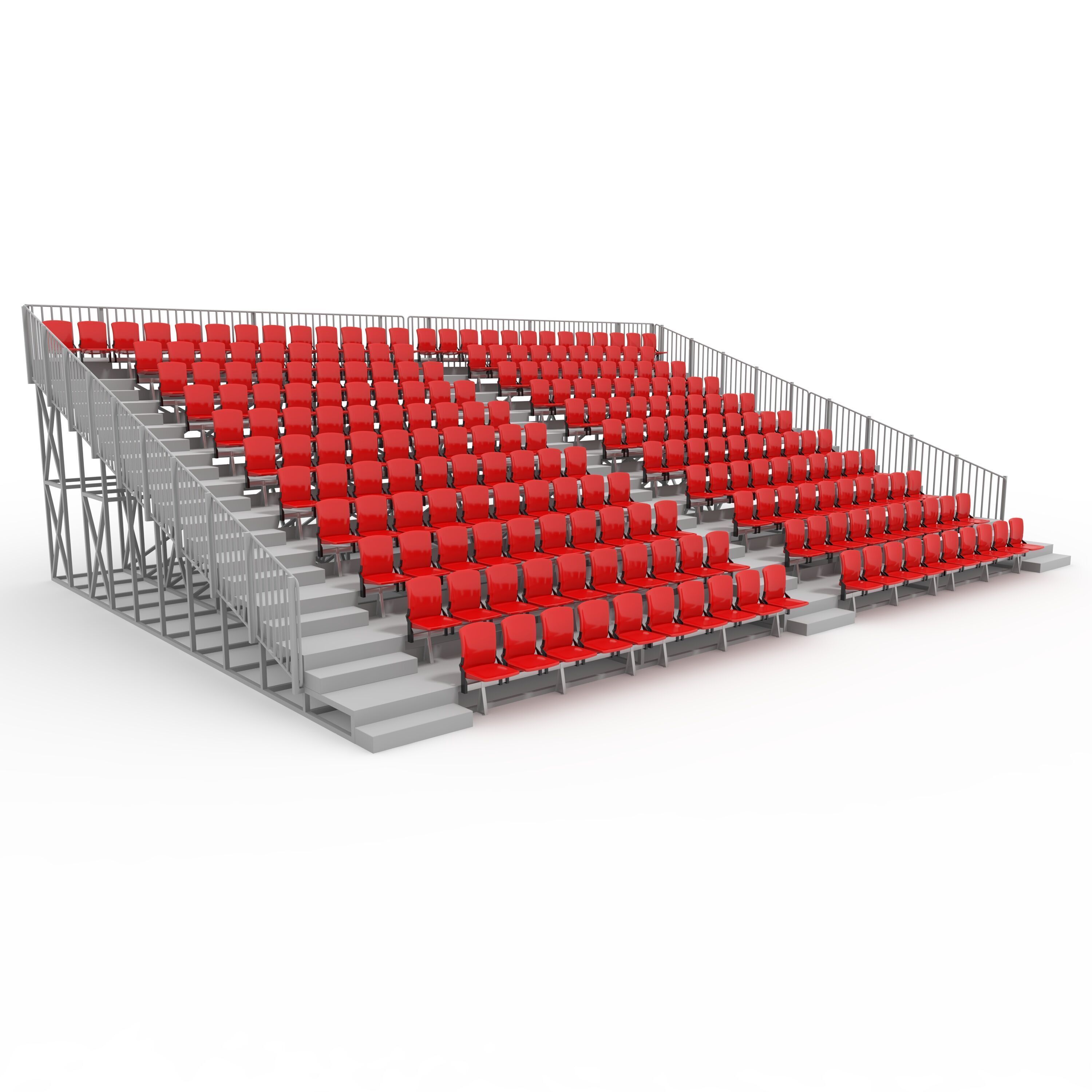 Bleachers 31 3D model_8