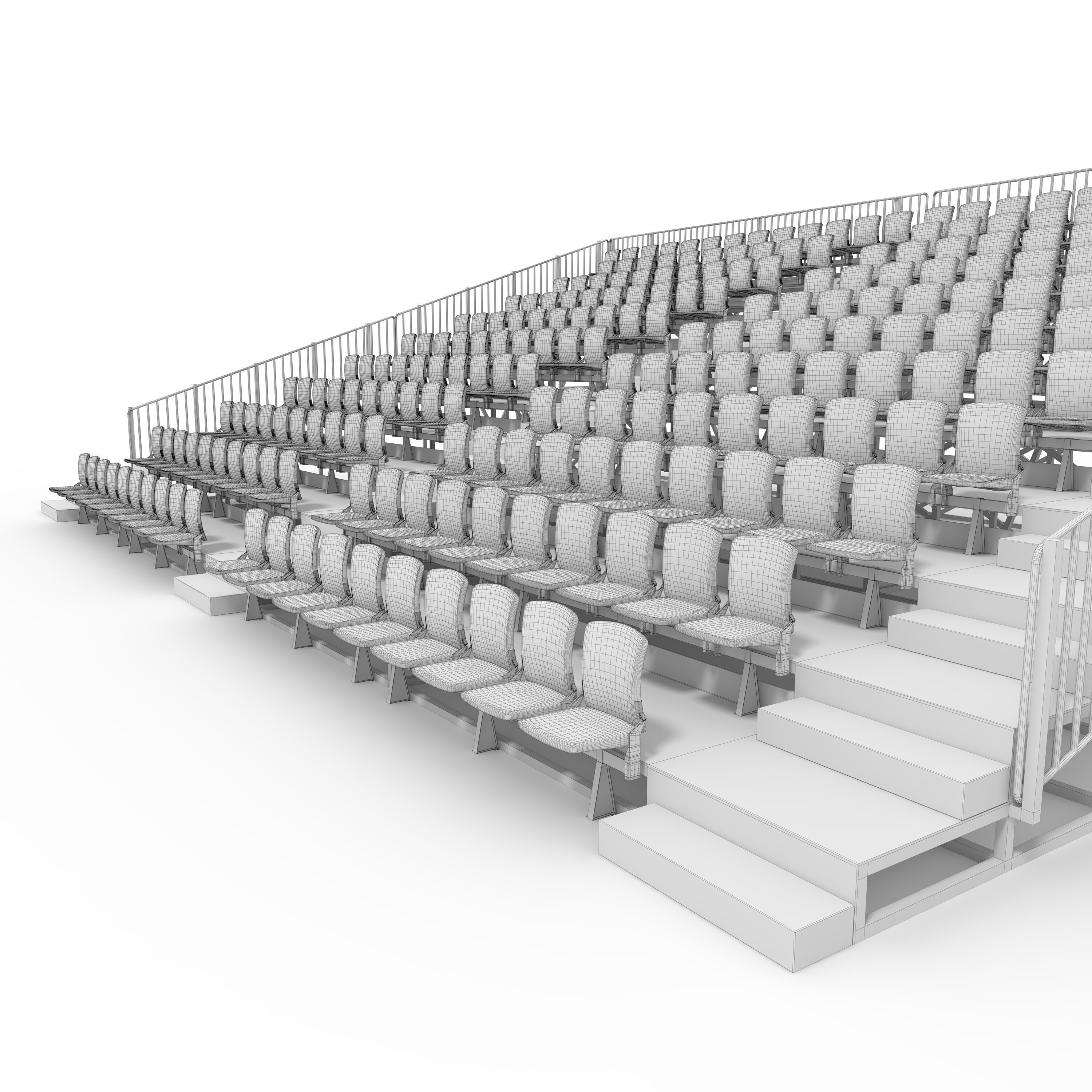 Bleachers 31 3D model_21