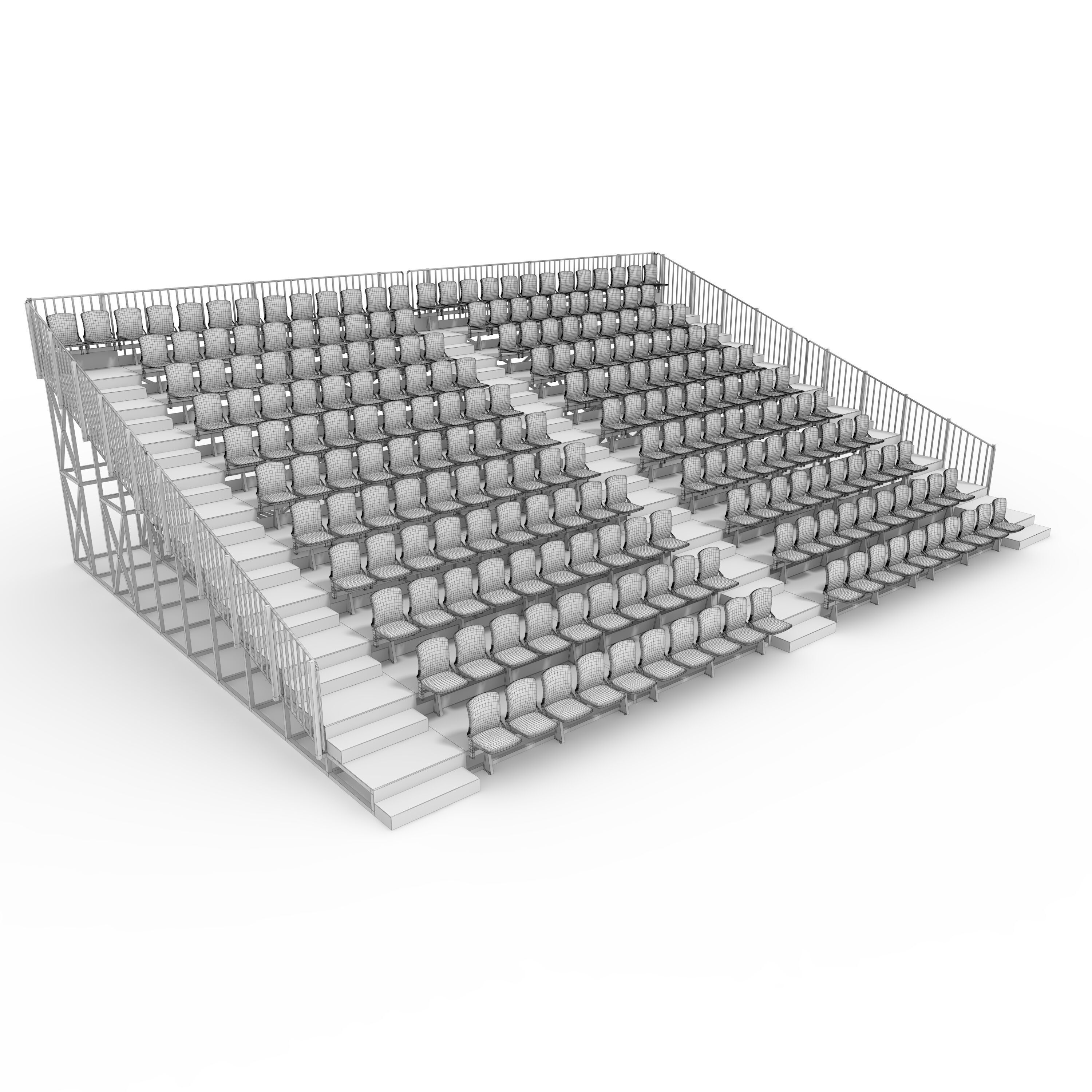 Bleachers 31 3D model_1