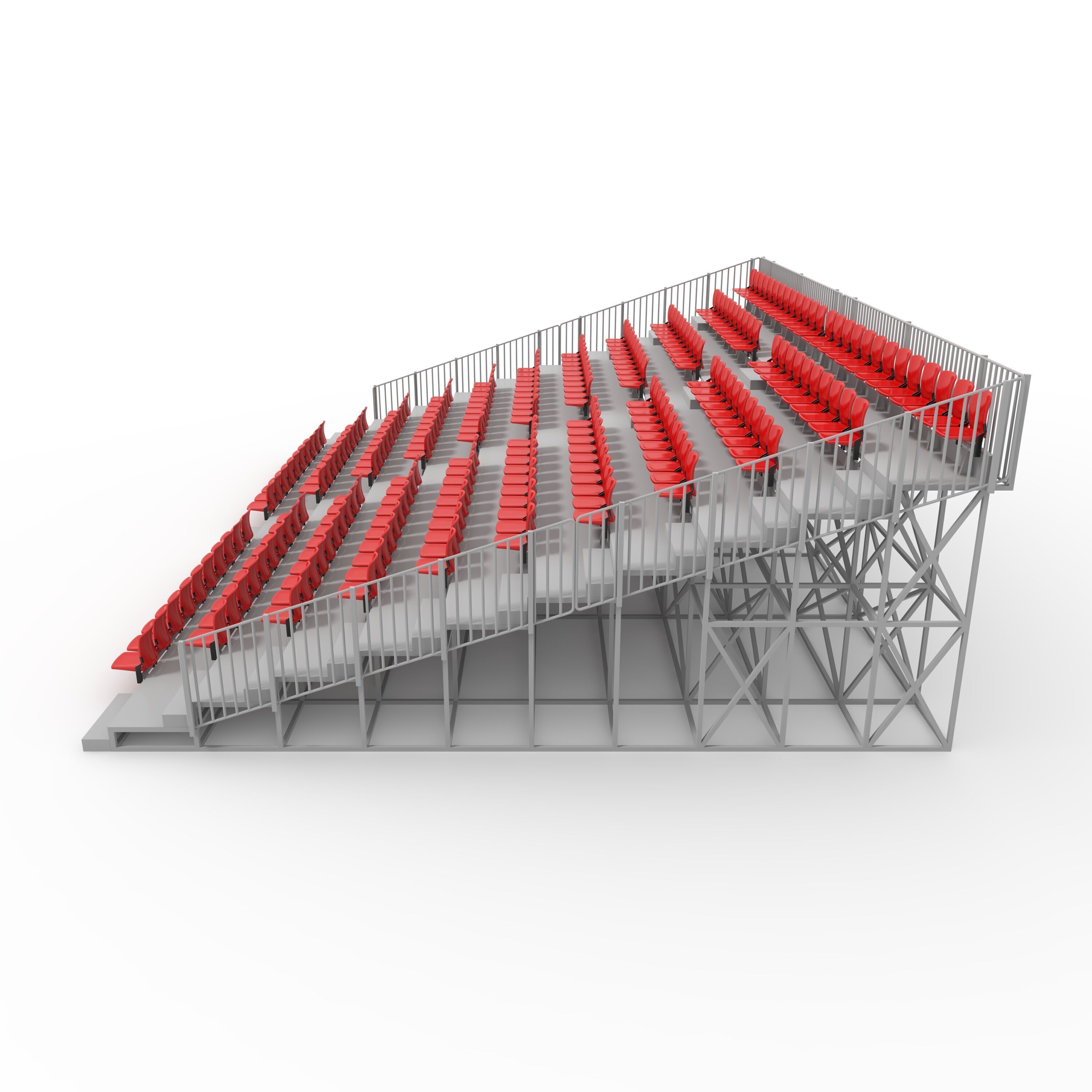 Bleachers 31 3D model_4