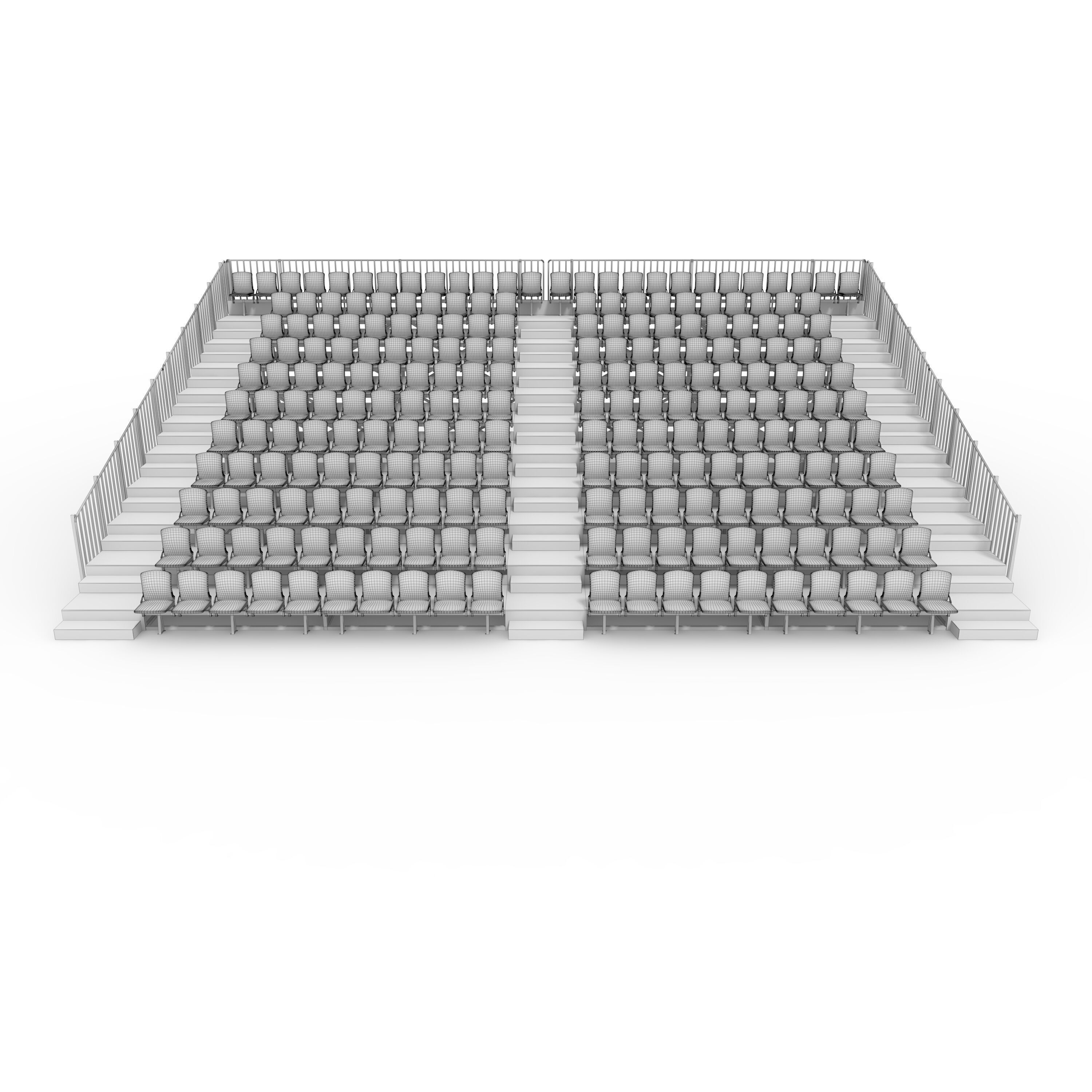 Bleachers 31 3D model_3