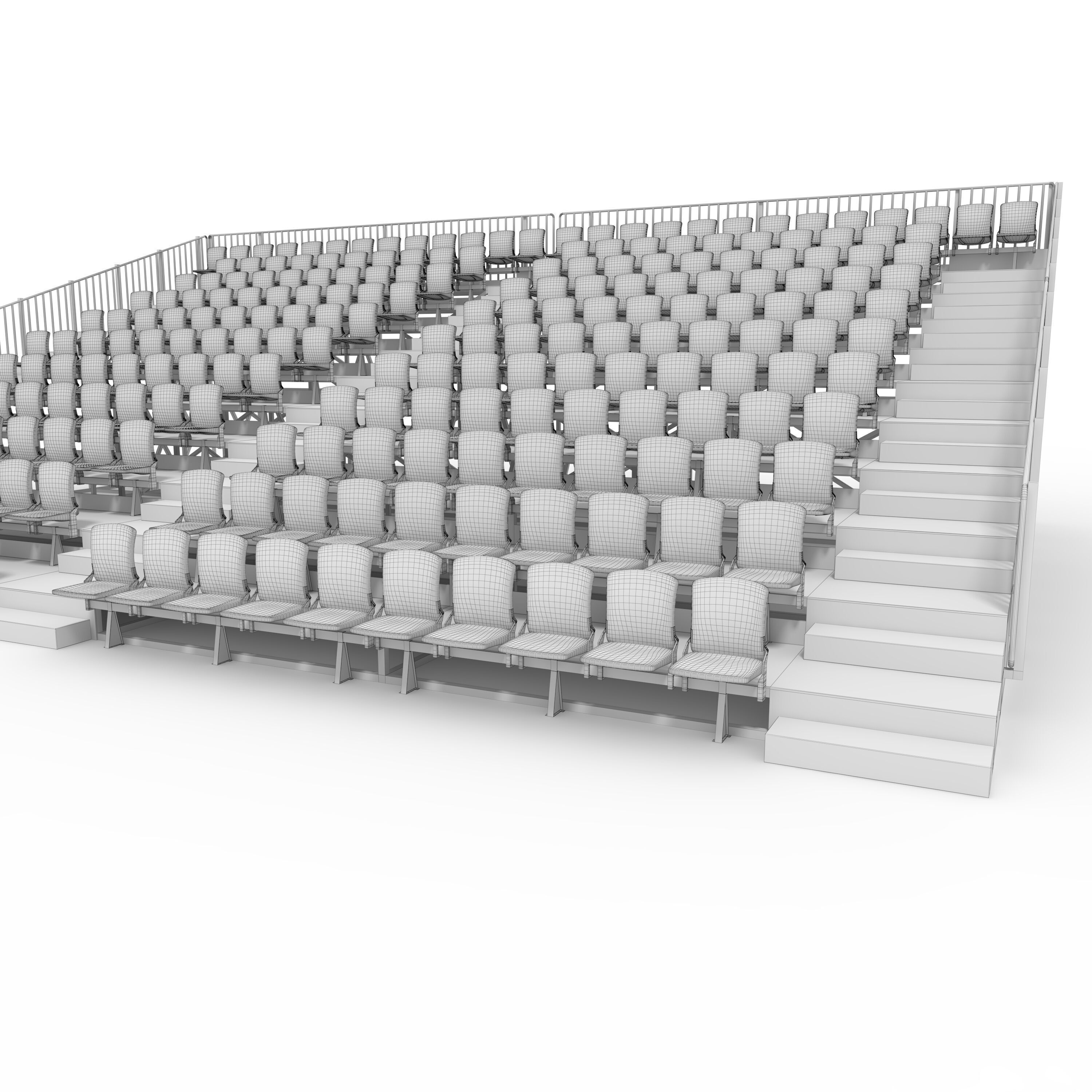 Bleachers 31 3D model_23