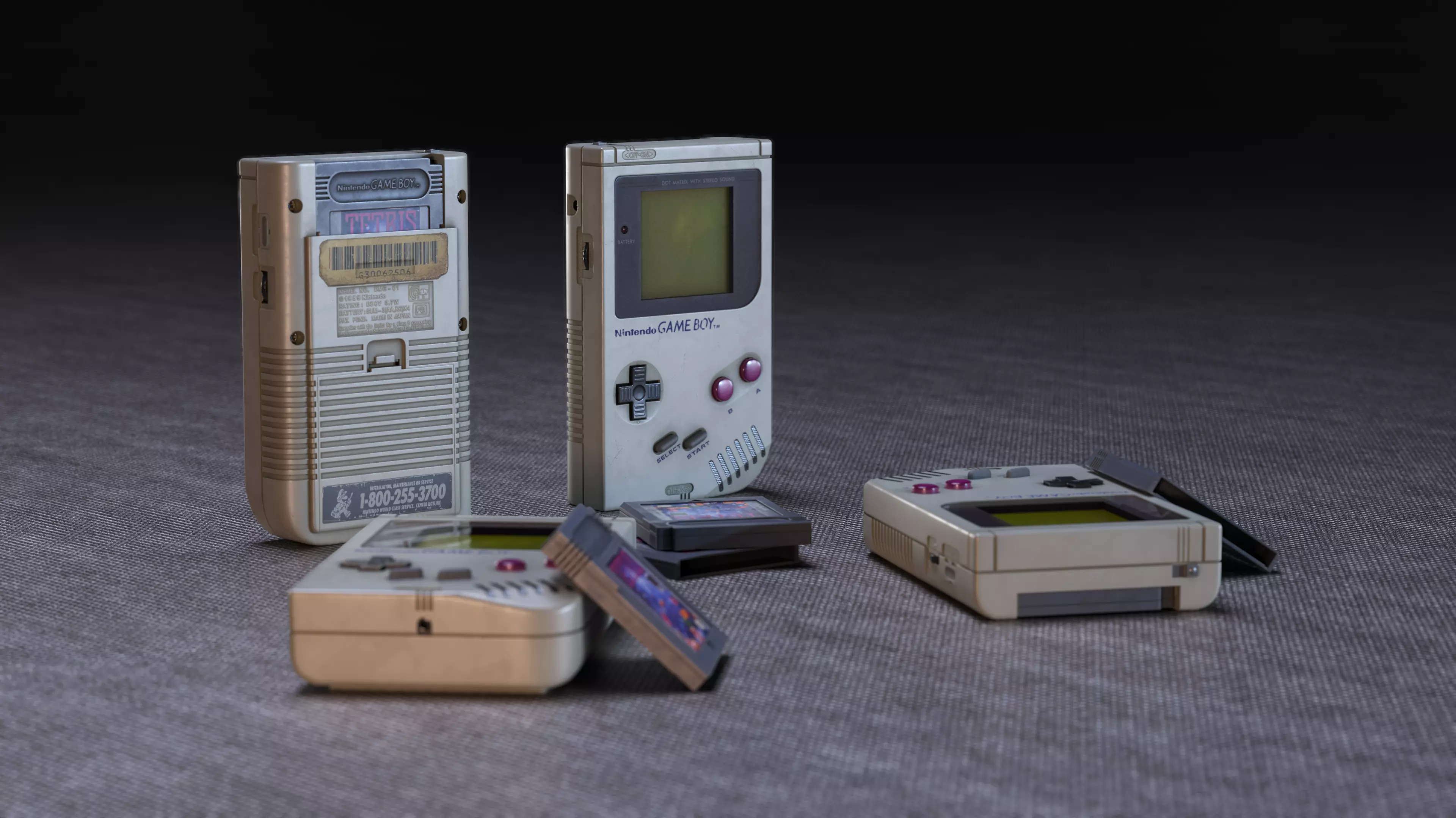 Nintendo Gameboy DMG-01 Low-poly 3D model