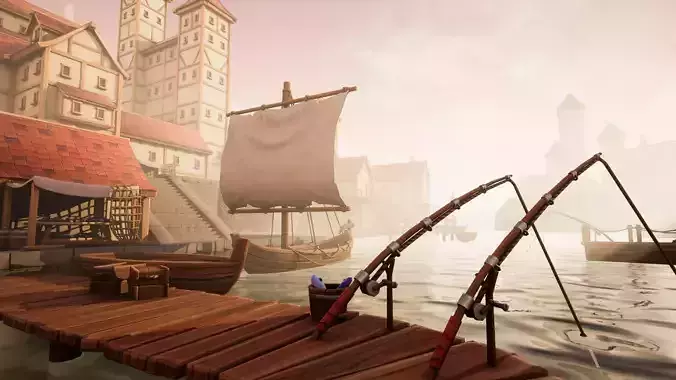 Medieval Port City - Modular Pack