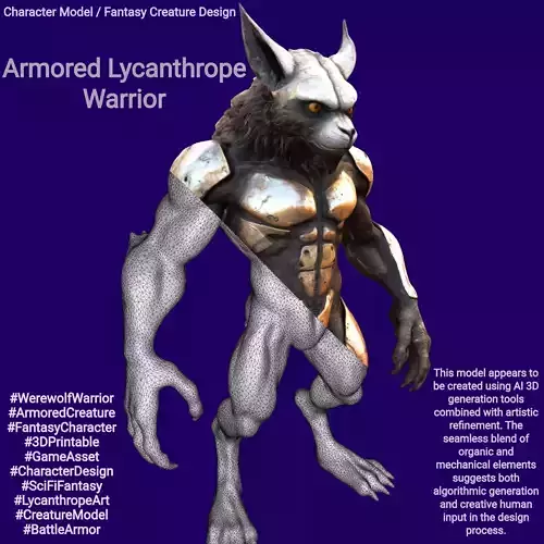 Armored Lycanthrope Warrior