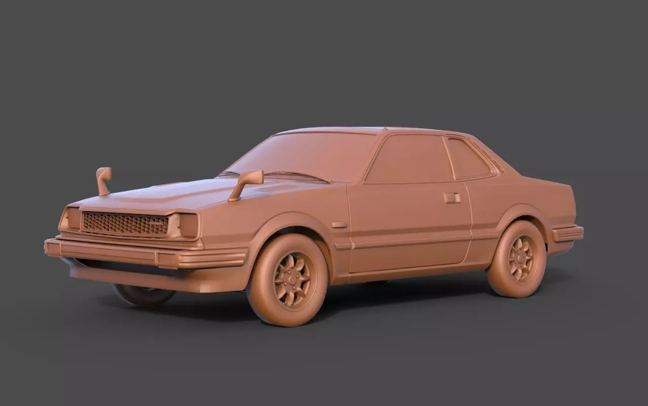 Honda Prelude 3D print model_0