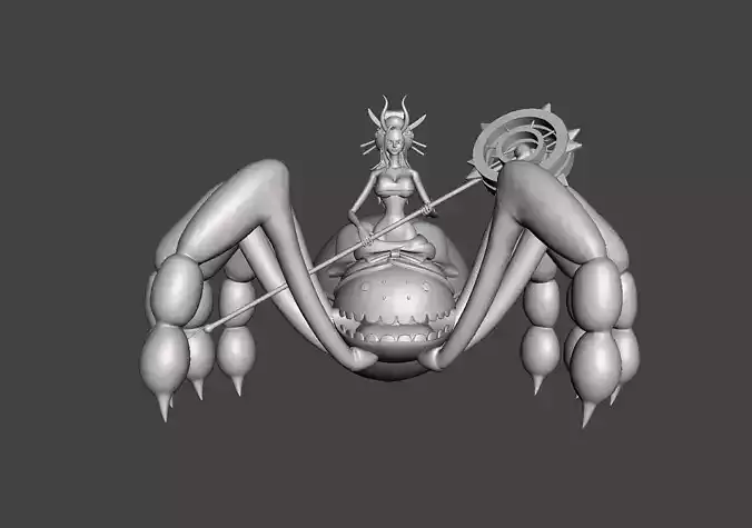 Black Maria Spider 3D Model