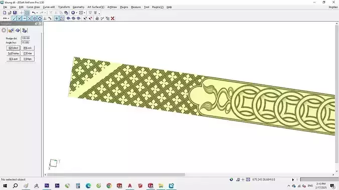 Classic 3D motifs inlaid with gold frame Texture