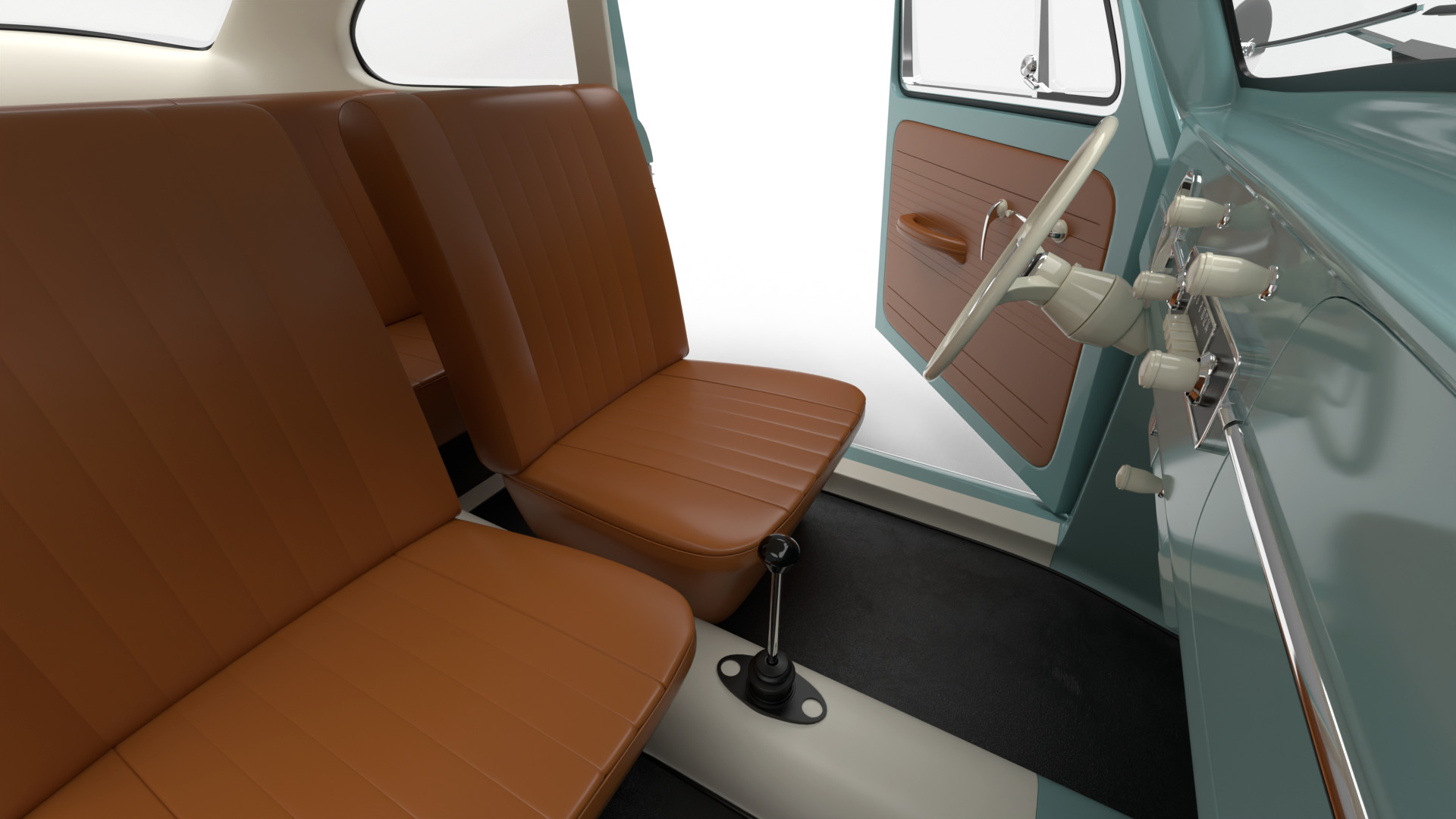 Volkswagen Beetle Type 1 1200 1965 HQ 3d model 3D model_26