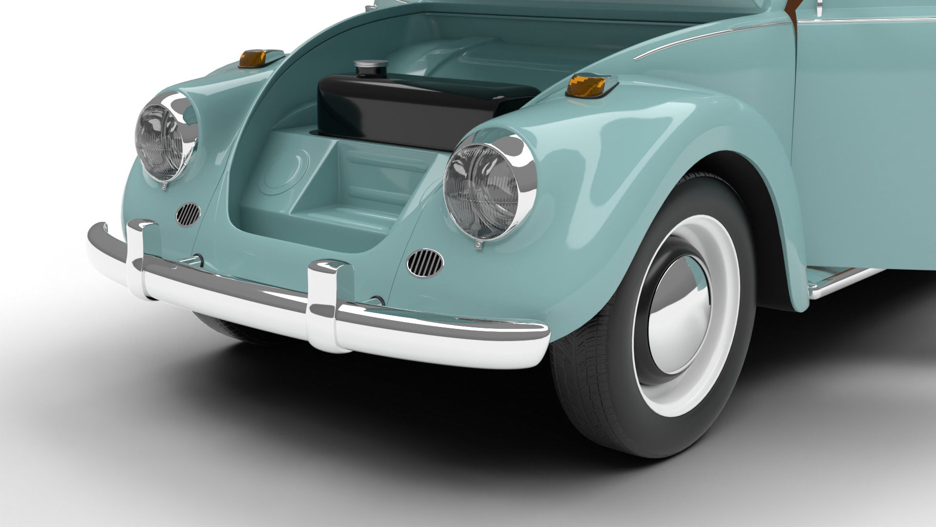 Volkswagen Beetle Type 1 1200 1965 HQ 3d model 3D model_4