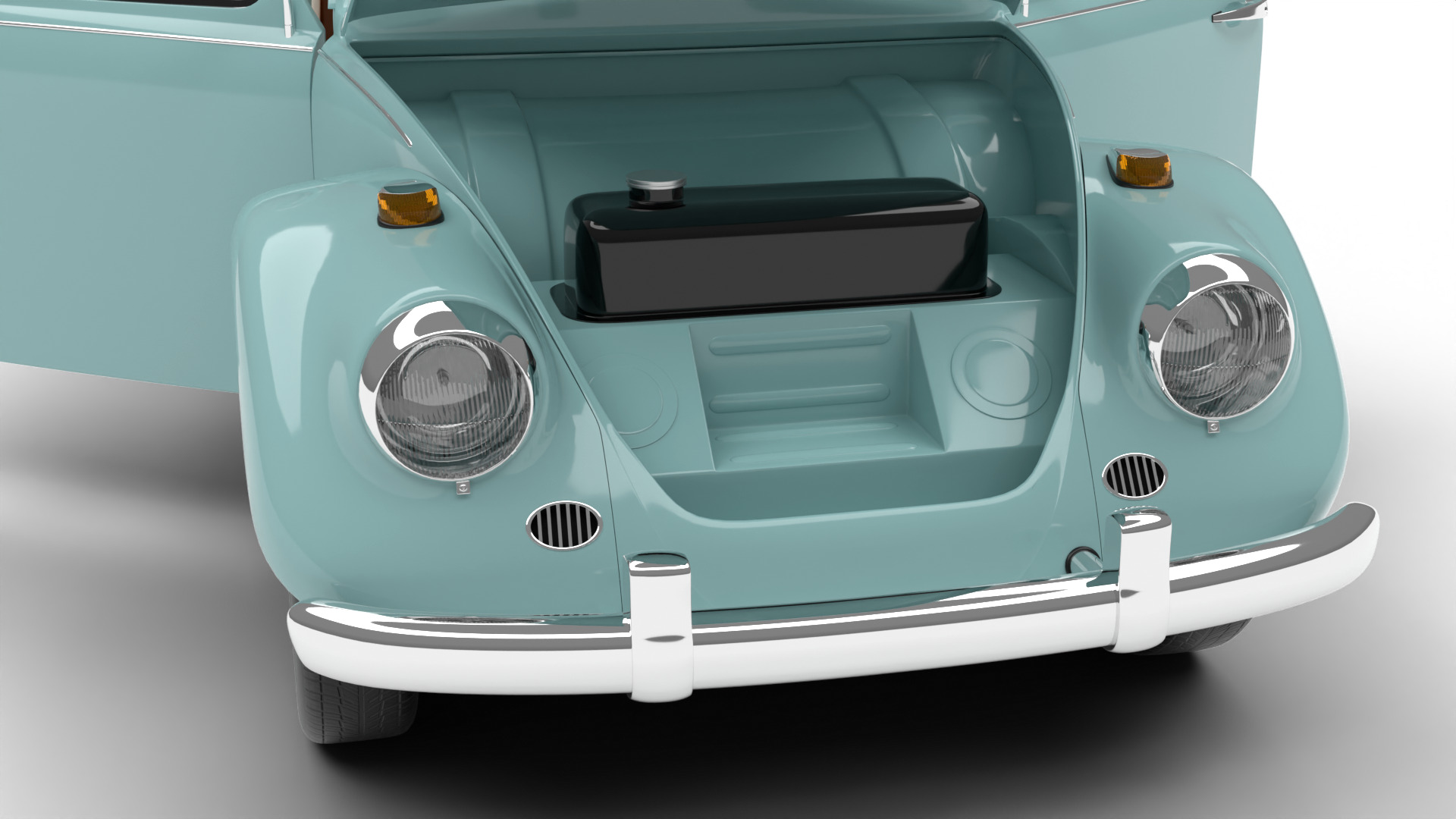 Volkswagen Beetle Type 1 1200 1965 HQ 3d model 3D model_8