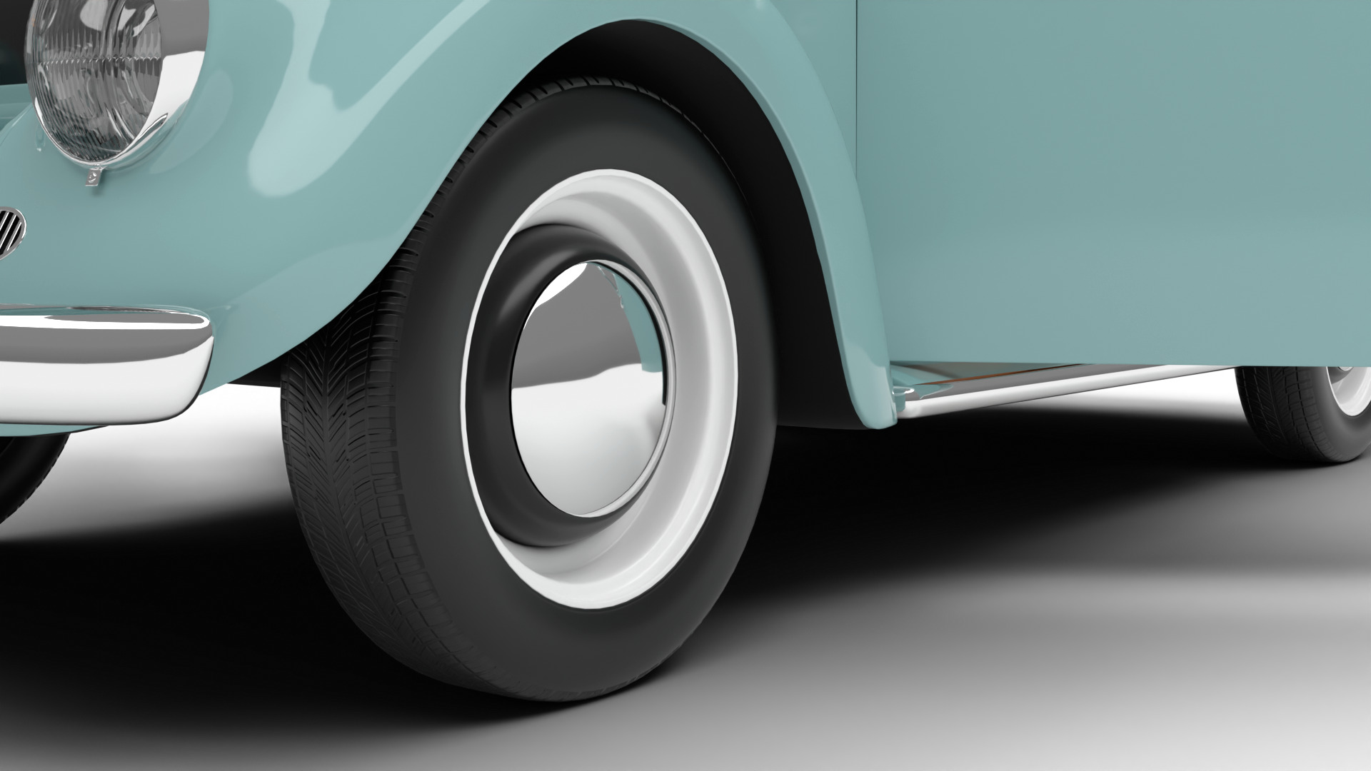 Volkswagen Beetle Type 1 1200 1965 HQ 3d model 3D model_6