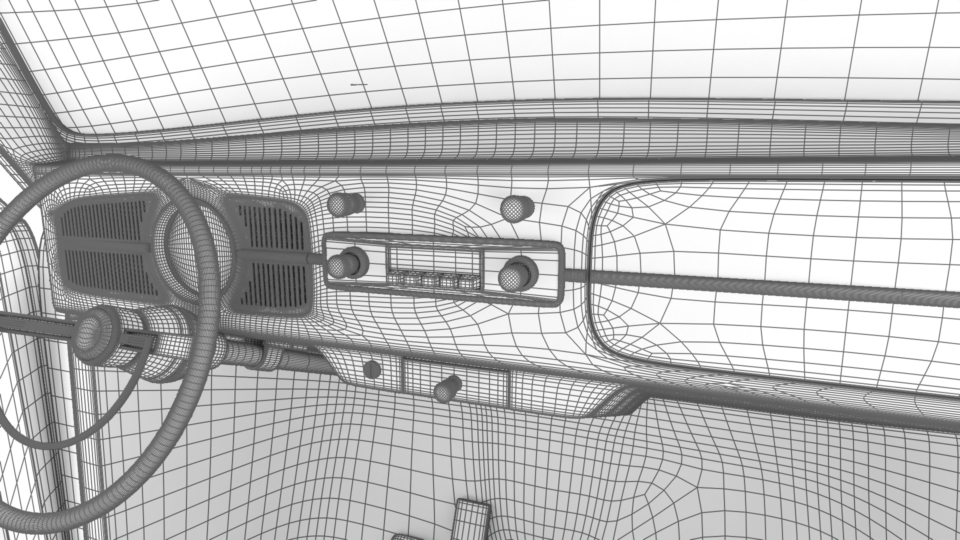 Volkswagen Beetle Type 1 1200 1965 HQ 3d model 3D model_50