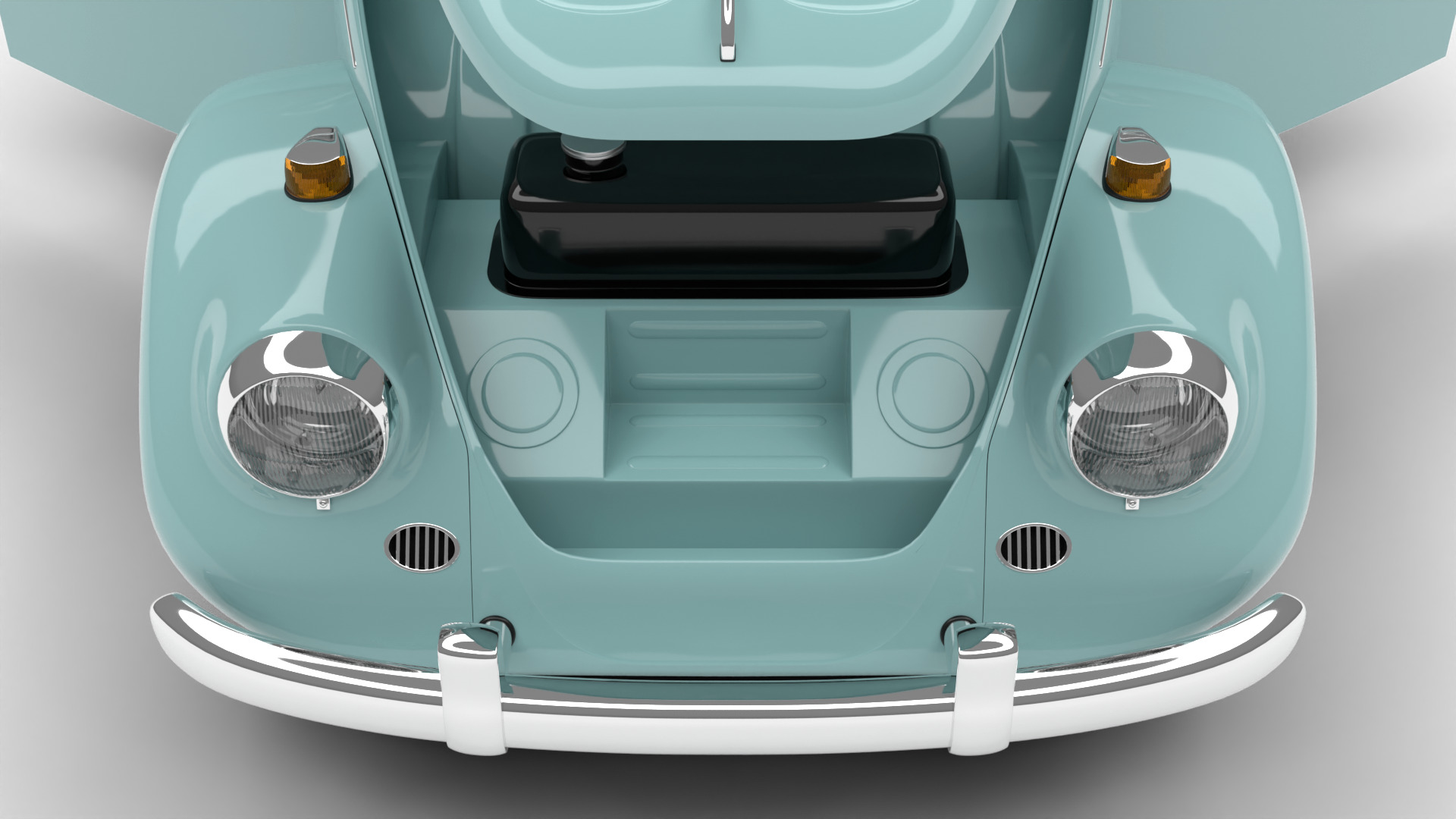 Volkswagen Beetle Type 1 1200 1965 HQ 3d model 3D model_19