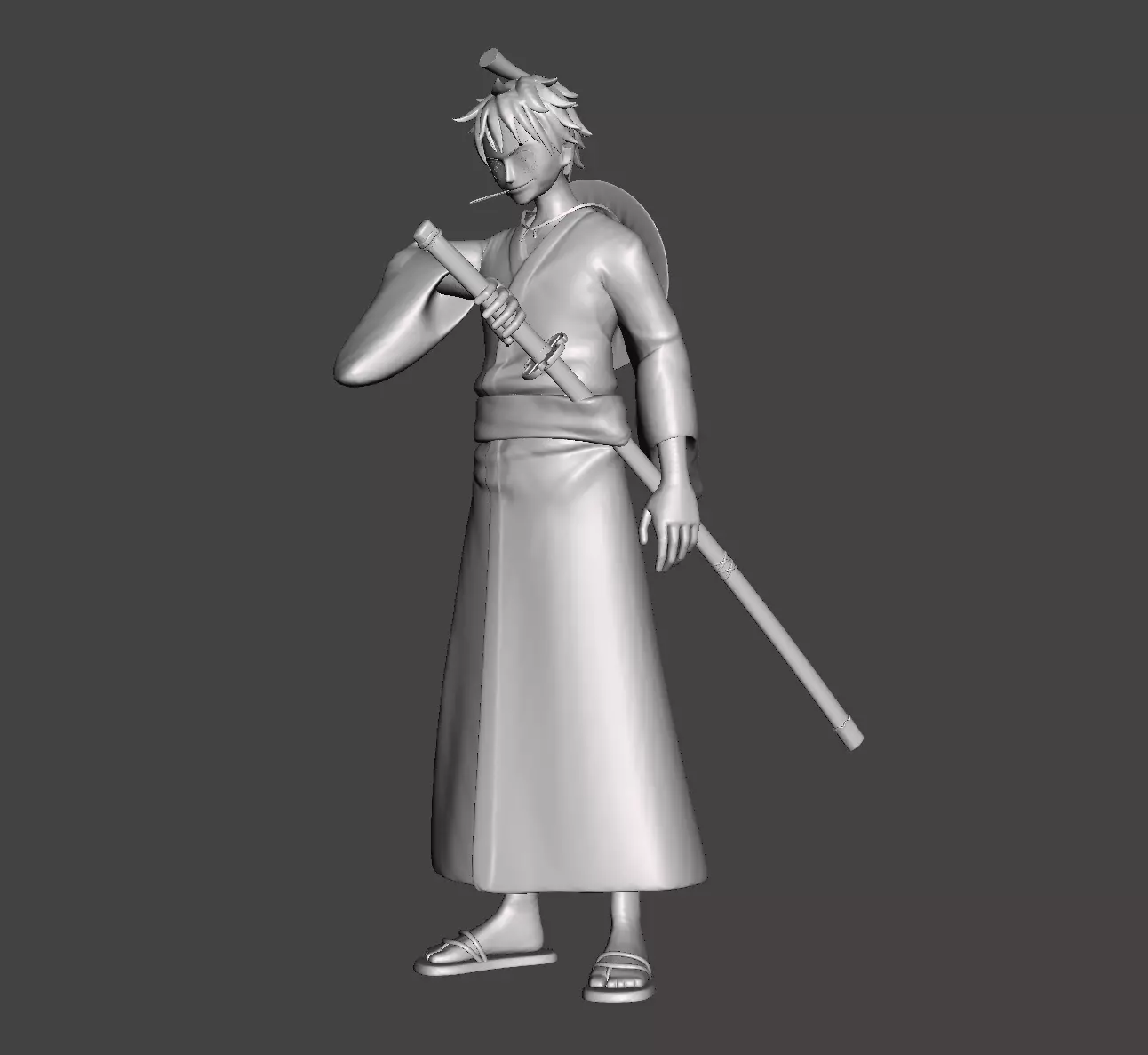 Luffytaro 3D Model 3D print model_0
