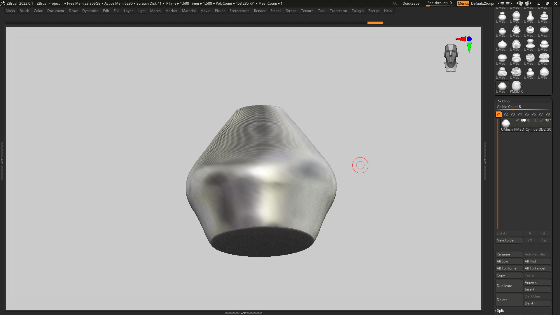 vase 3d print 703  3D print model_5