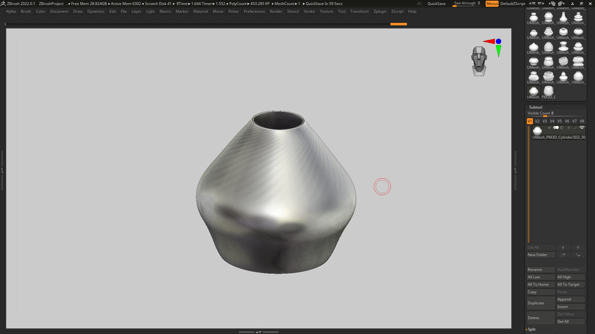 vase 3d print 703  3D print model_3