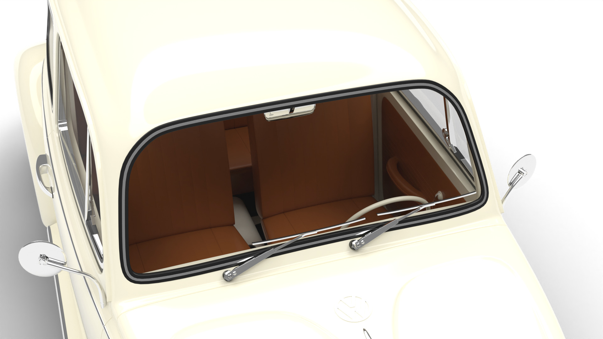 Volkswagen Beetle Type 1 1200 1965 3d model 3D model_7