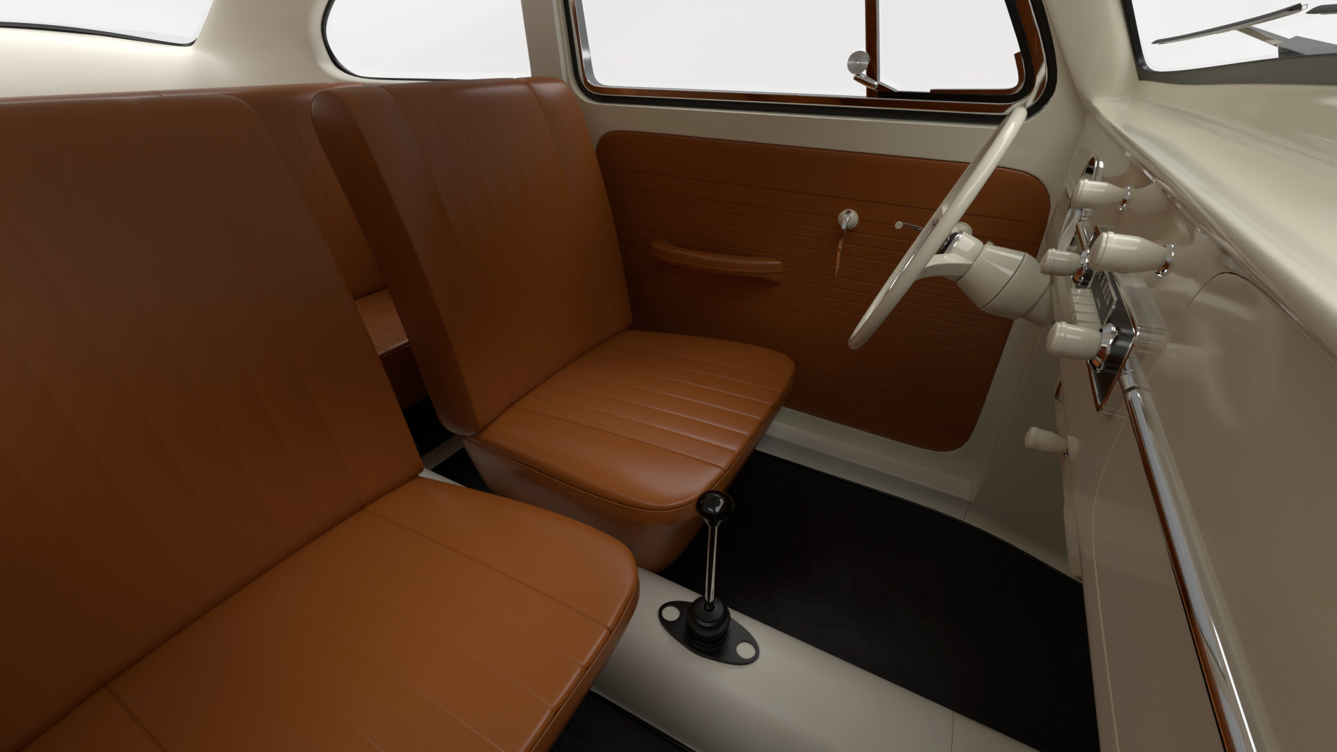 Volkswagen Beetle Type 1 1200 1965 3d model 3D model_26