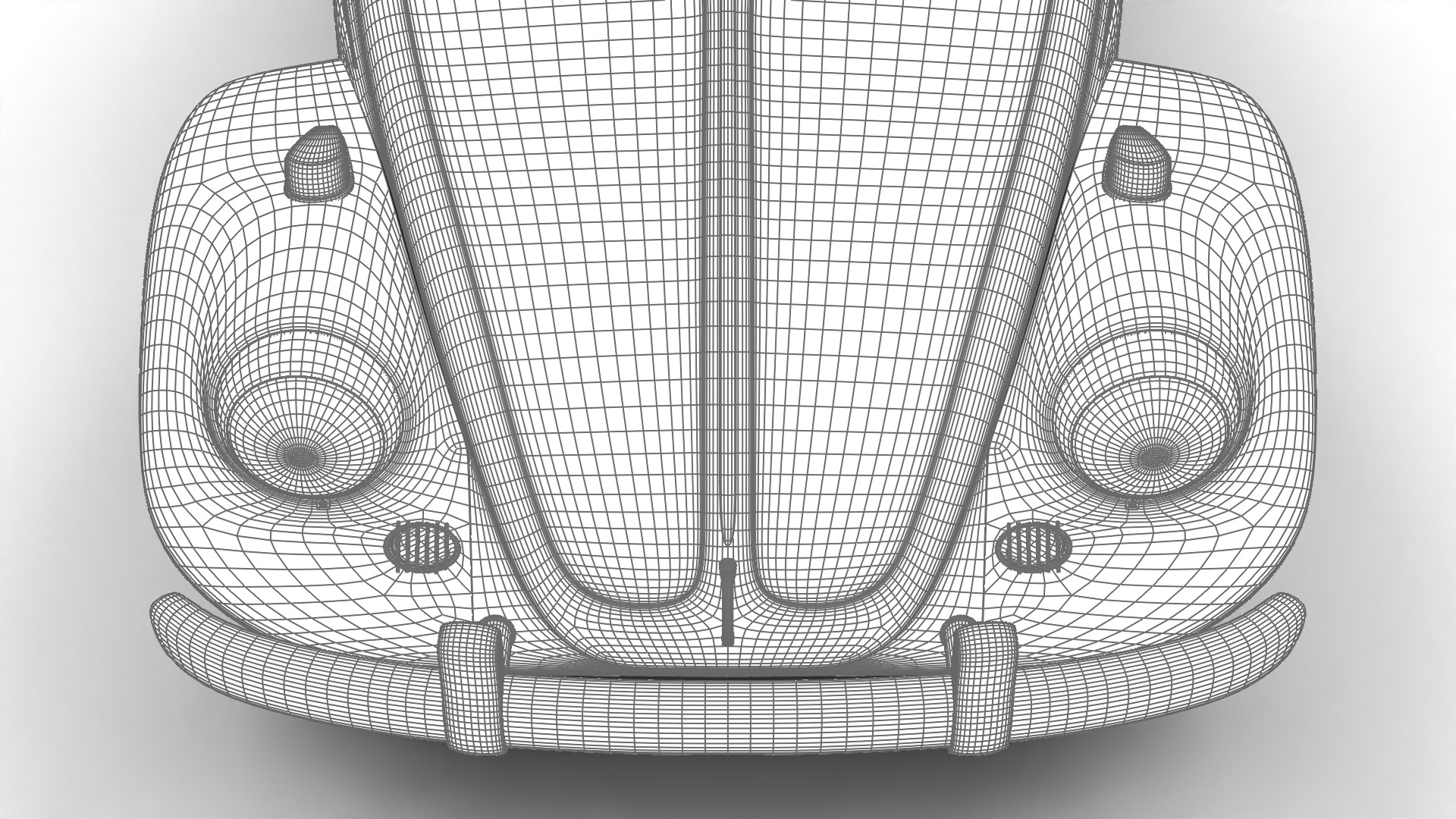 Volkswagen Beetle Type 1 1200 1965 3d model 3D model_44