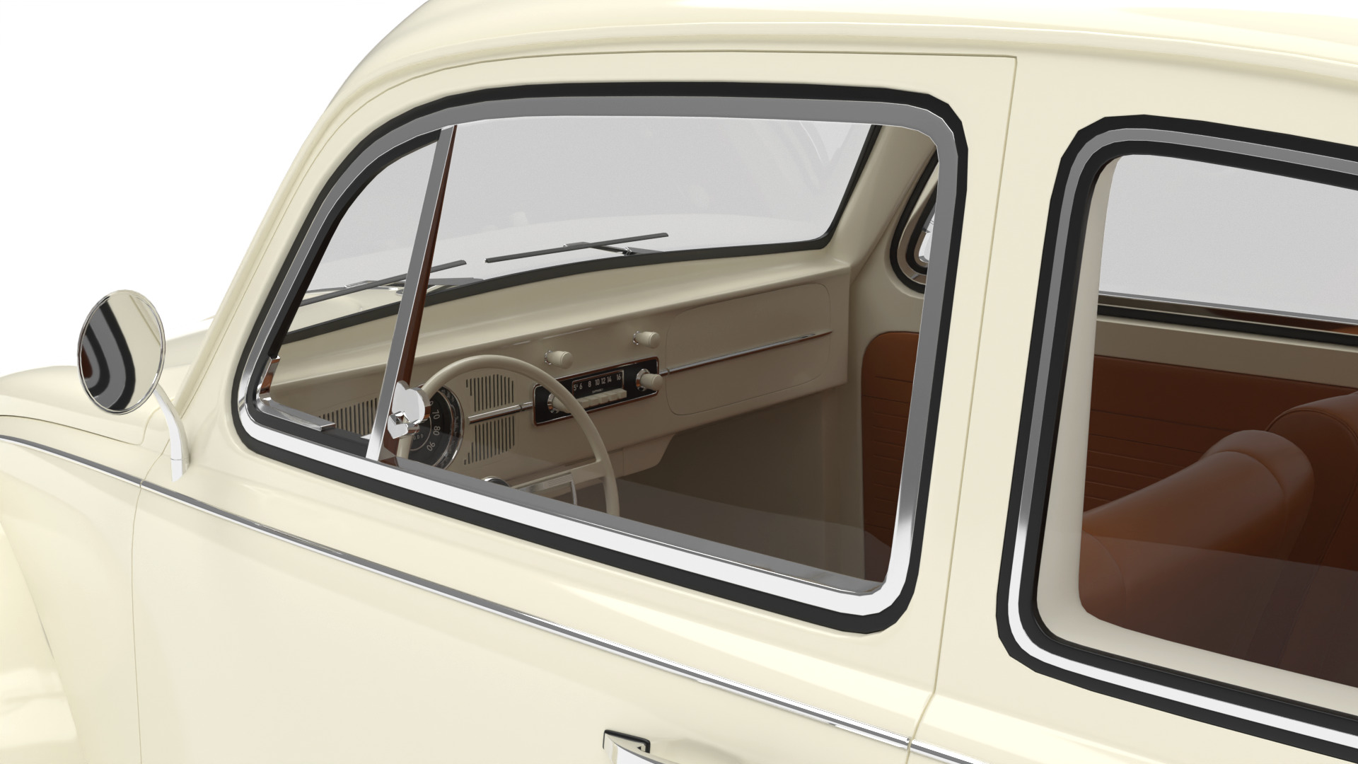 Volkswagen Beetle Type 1 1200 1965 3d model 3D model_20