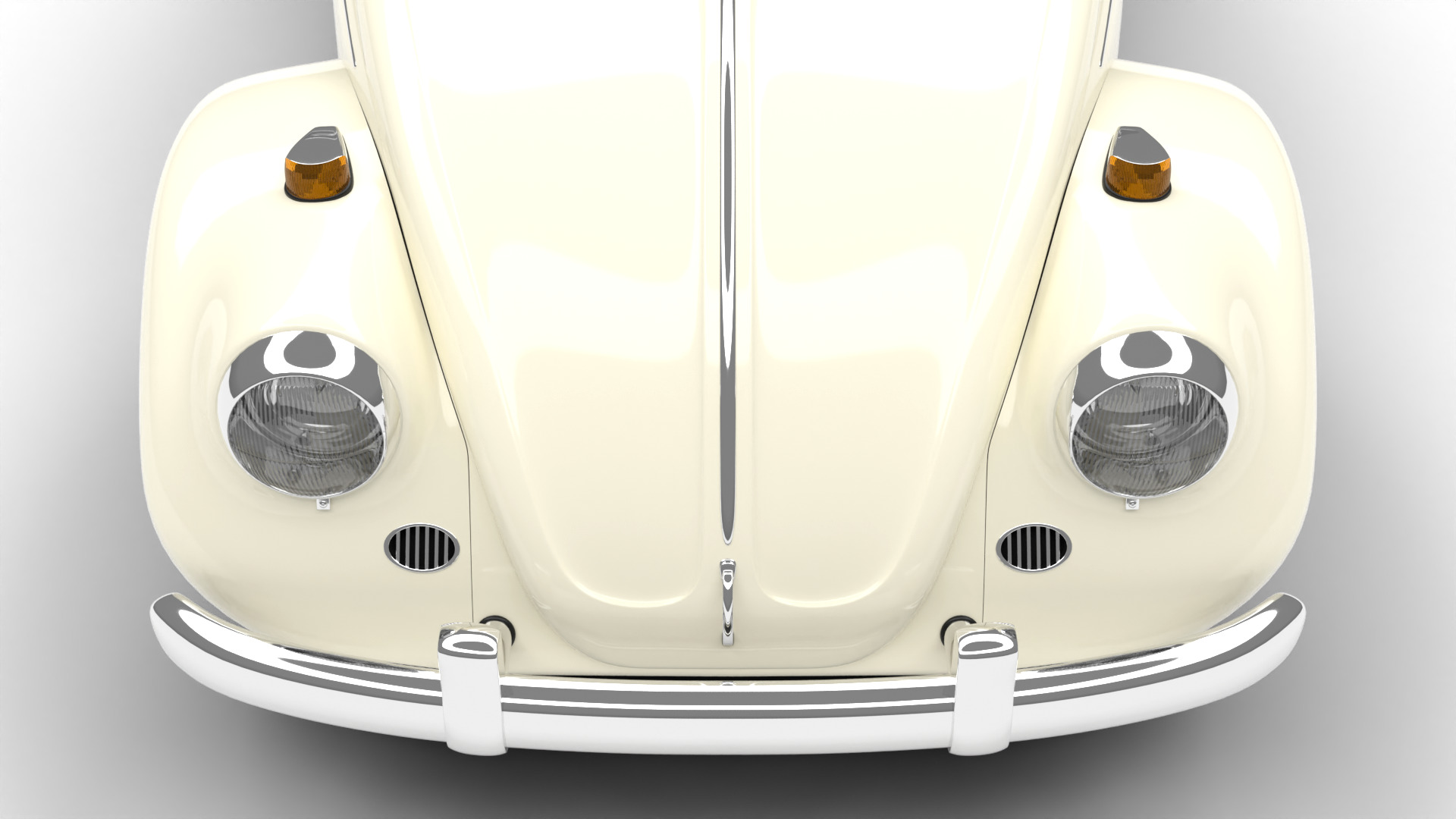 Volkswagen Beetle Type 1 1200 1965 3d model 3D model_19